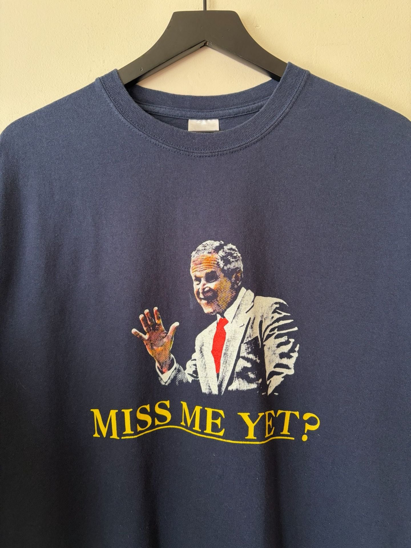 Gildan Miss Me Yet George W Bush T-Shirt Size XL Navy 3
