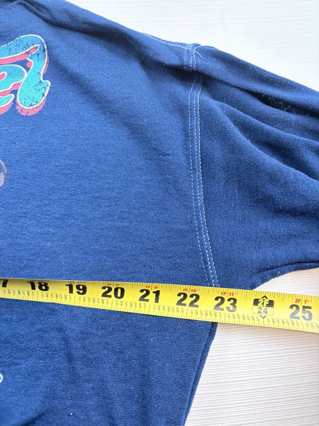 Billy Joel Piano Man Graphic Sweatshirt Size S Blue Cotton Blend 7