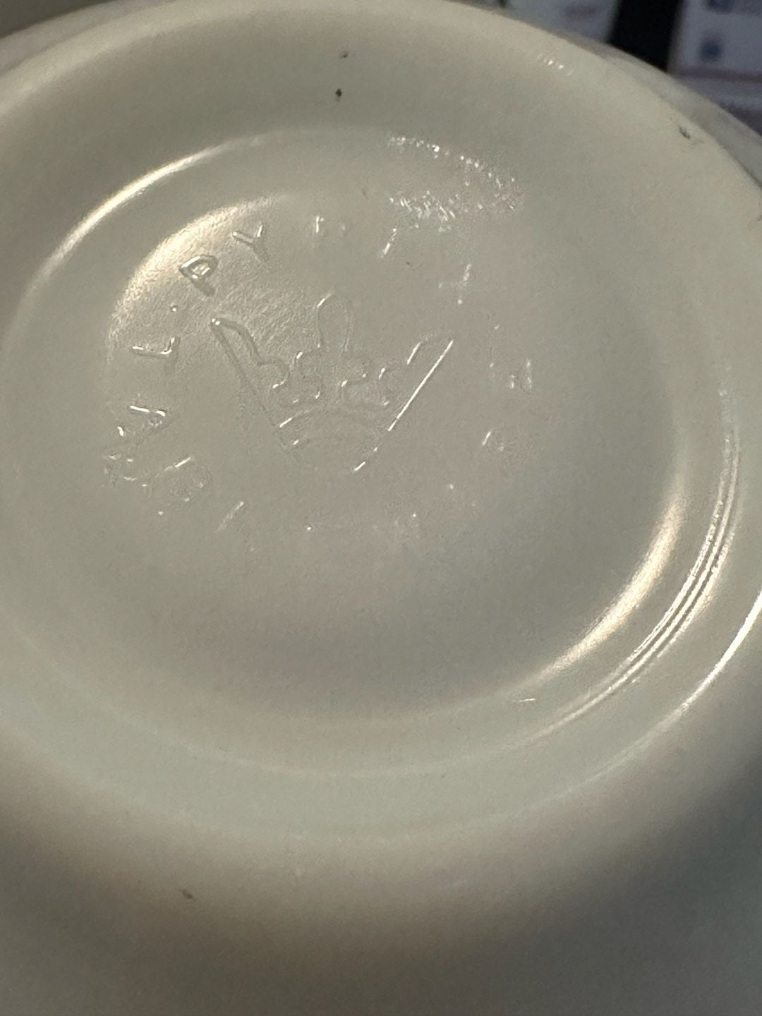 JAJ Crown Pyrex Gooseberry Robins Egg Blue Cinderella Mixing Bowls Set 2