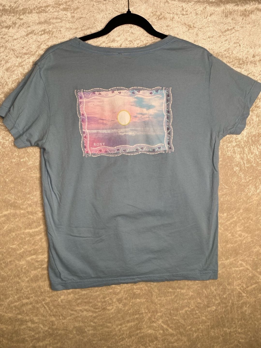 Roxy Noon Ocean T-Shirt Bijou Blue 3