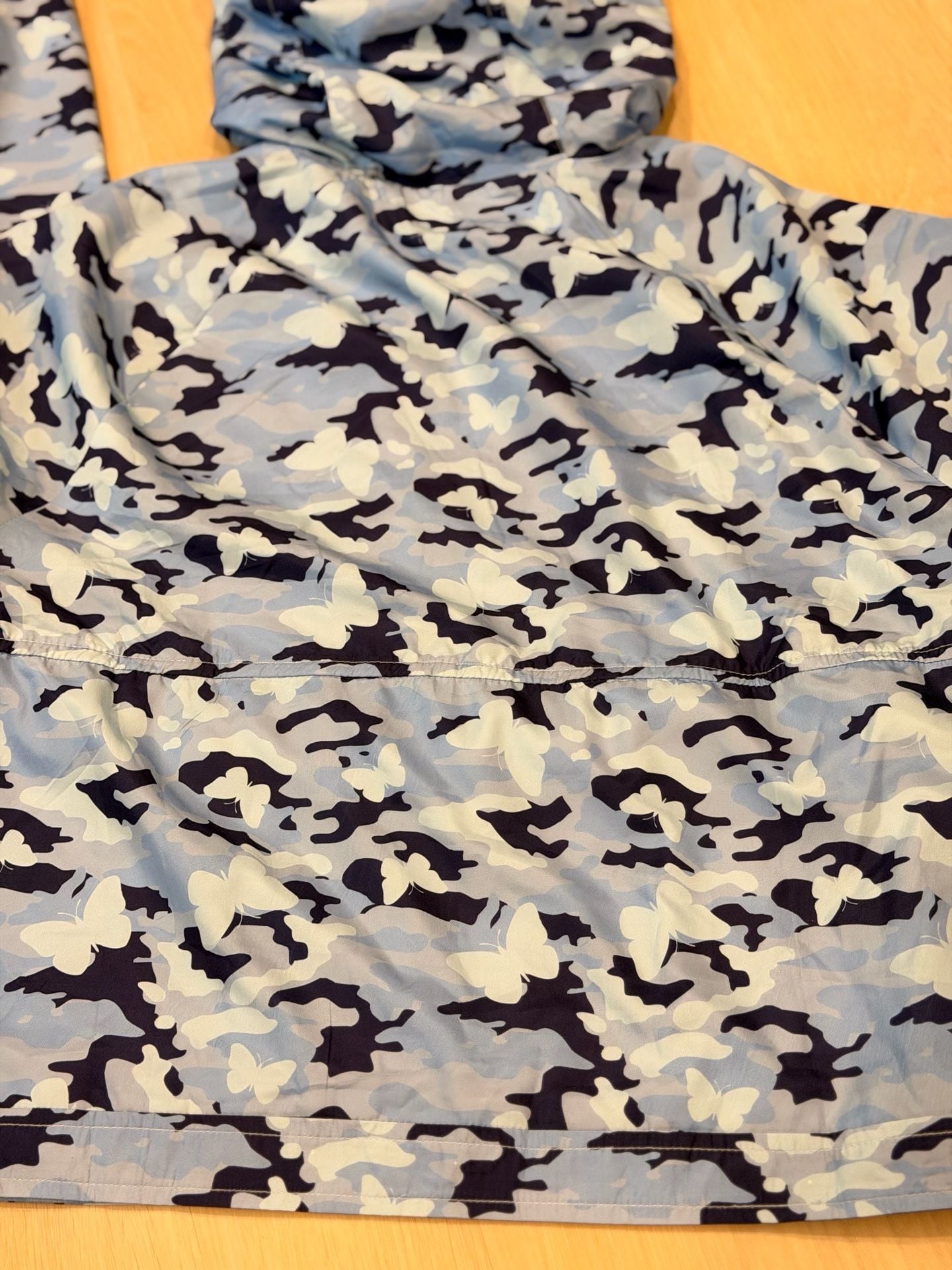 Bella & Brooklyn Anorak Jacket Blue Camo Butterfly 9
