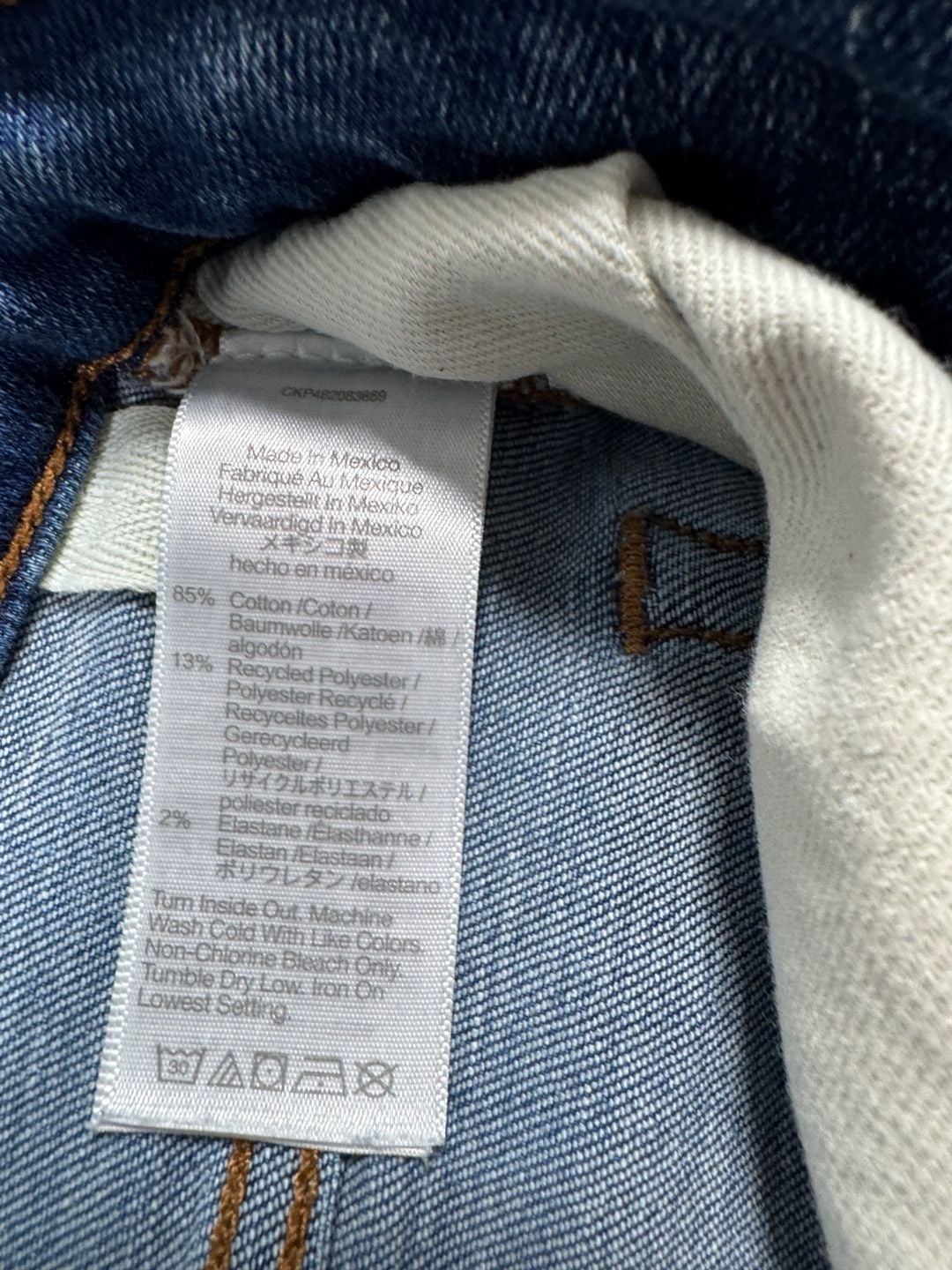 Madewell Men’s Slim Jeans Blue Stretch Denim W30 L32 8