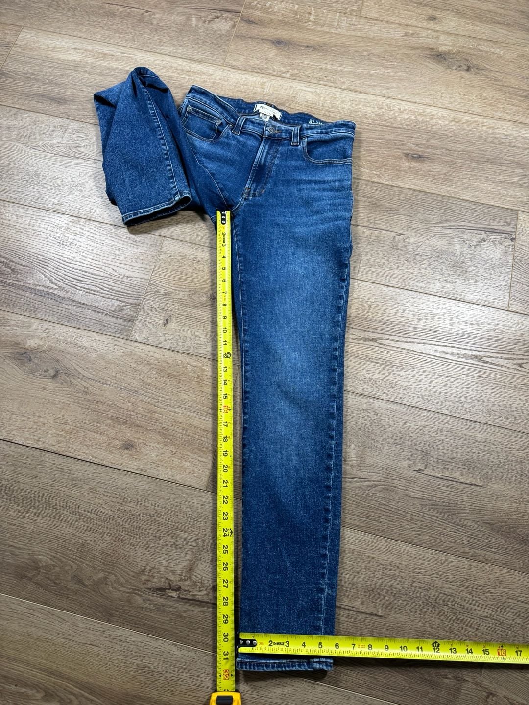 Madewell Men’s Slim Jeans Blue Stretch Denim W30 L32 11
