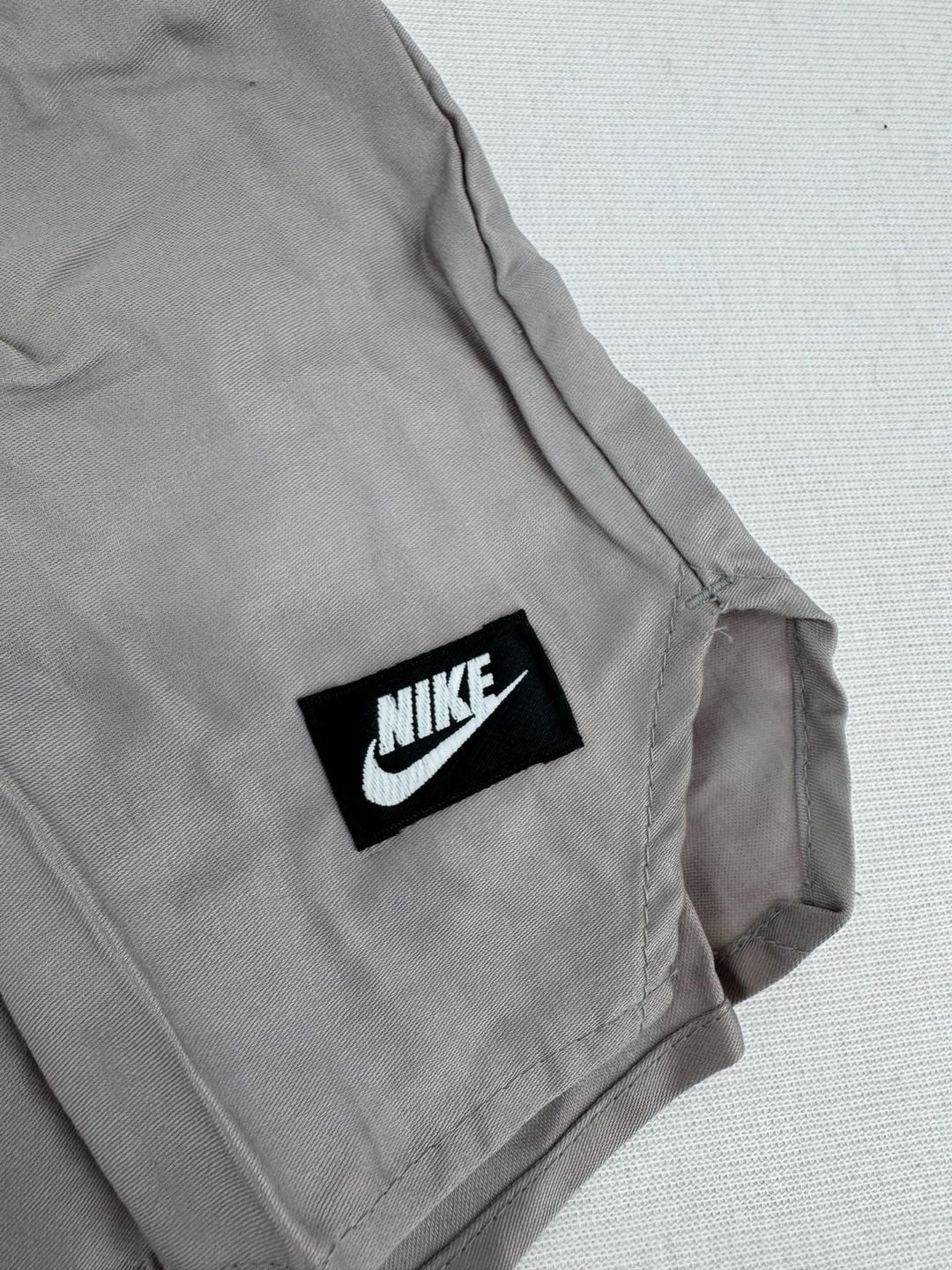 Vintage Nike Shorts Size L Gray Cotton Made in Japan 4