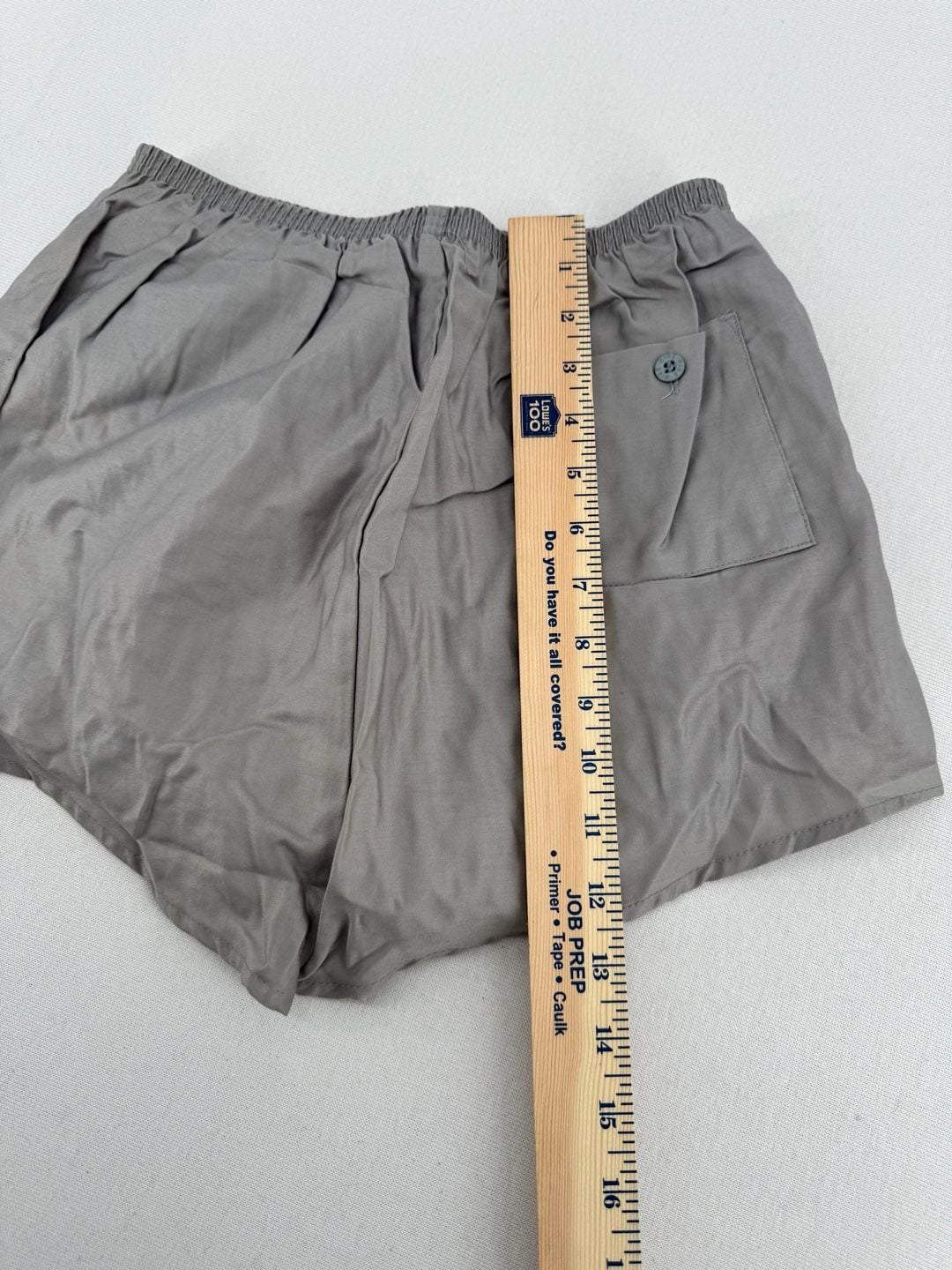 Vintage Nike Shorts Size L Gray Cotton Made in Japan 8