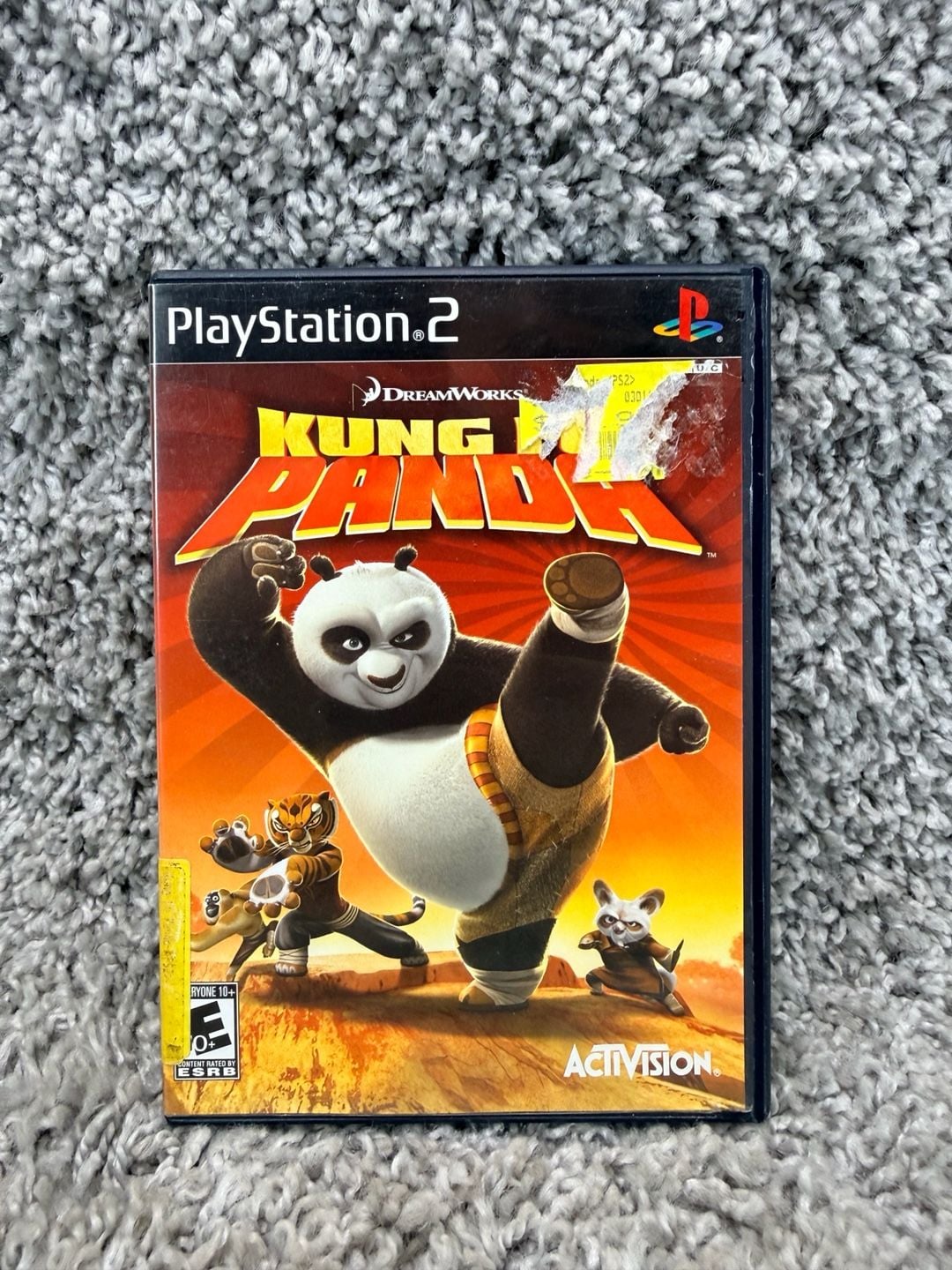 Kung Fu Panda PlayStation 2 PS2 Game Case and Disc 1