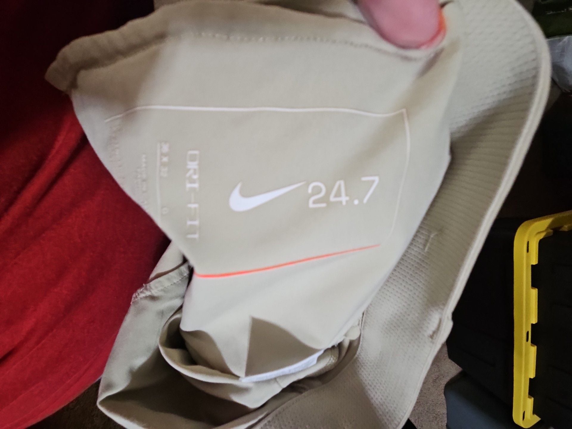 Nike 24.7 Dri-Fit Pants 36x32 Khaki 4