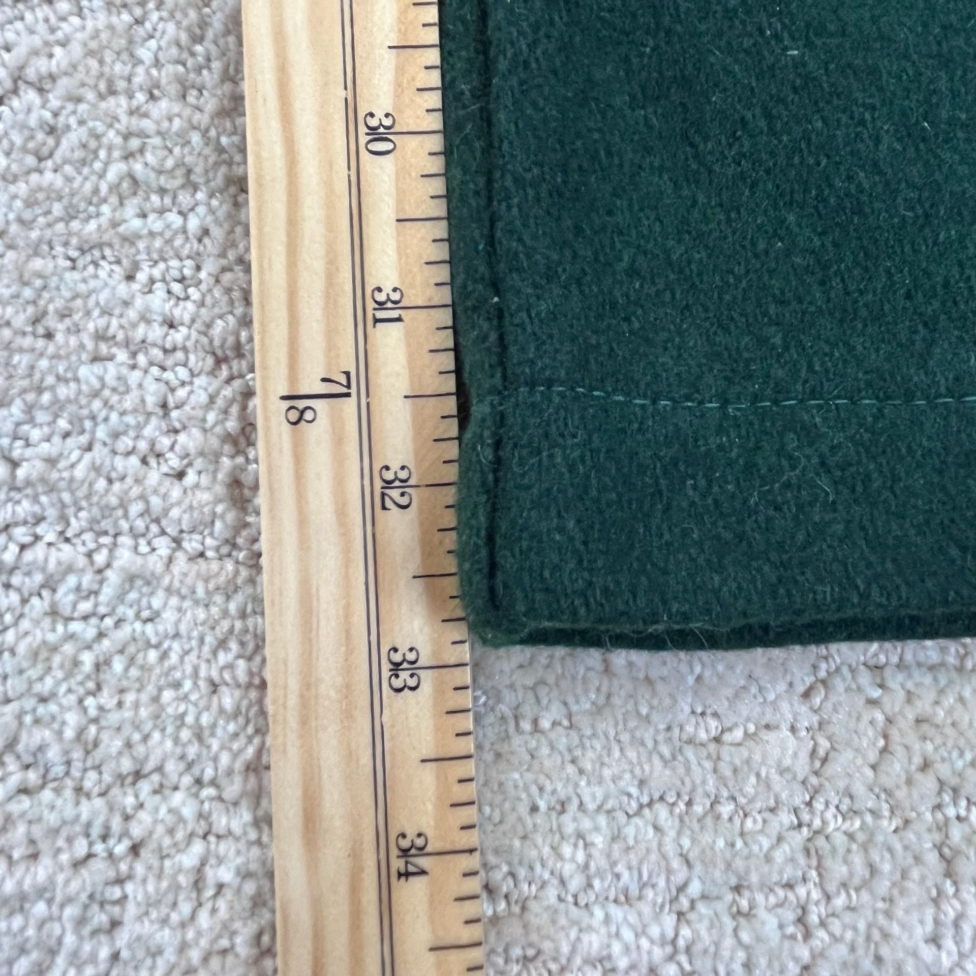VTG 60s/70s Arctic Commander Green Wool Hunting Pants 34x33 USA Talon 42 Mens 7