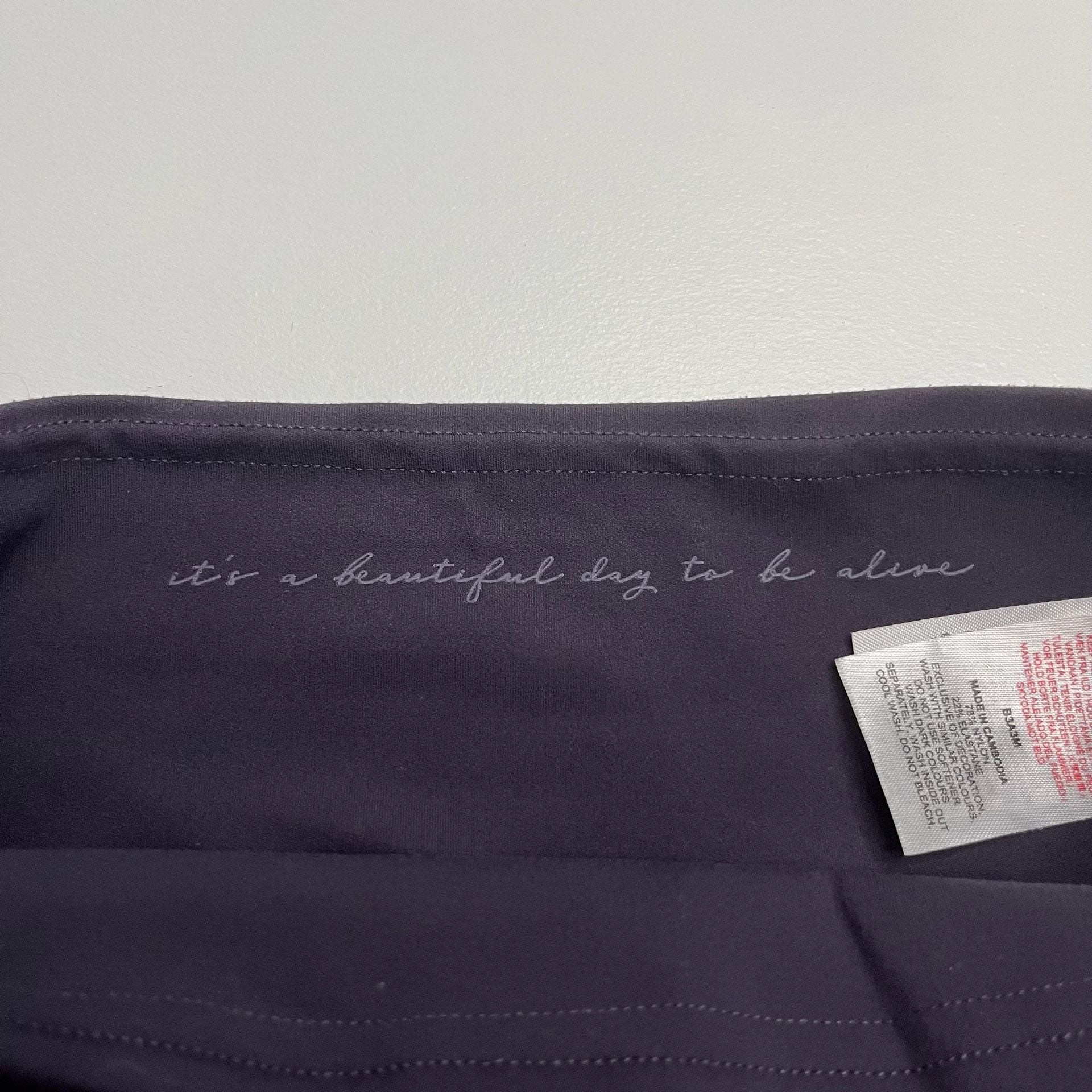Gymshark x Whitney Simmons Biker Shorts Size S Midnight Purple 5