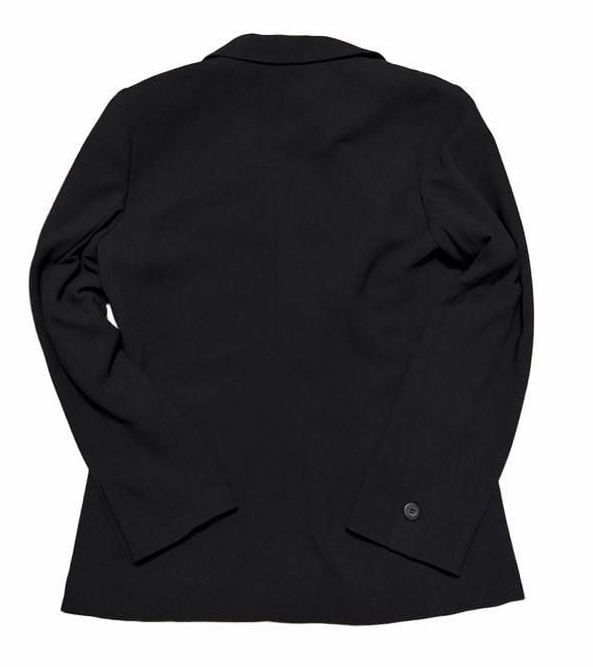 New York & Company Blazer Size 8 Black Suit Jacket 4