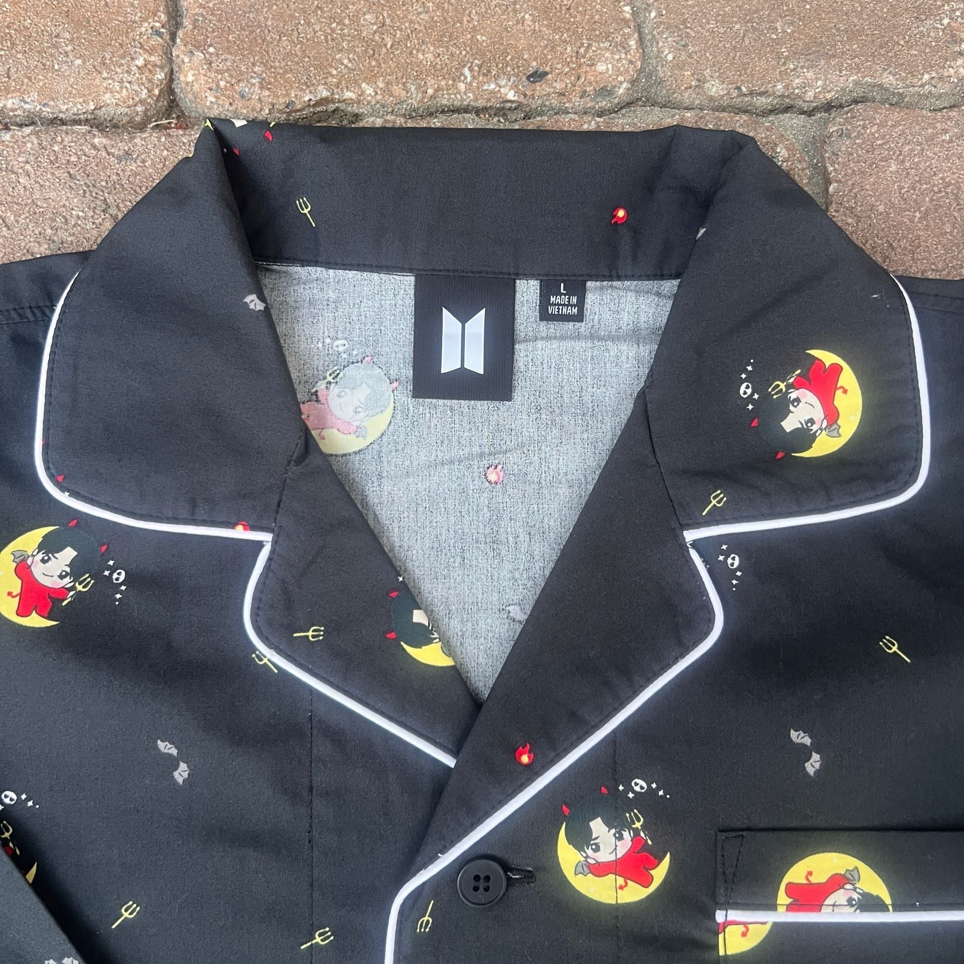BTS Artist-Made Collection Jin Bad Day Pajamas Size L Limited Edition USA Based 3