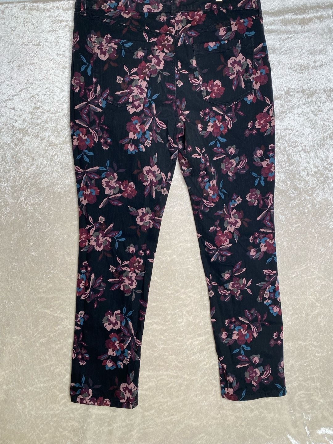 Bandolino Amy Jeans Size 16 Floral 4