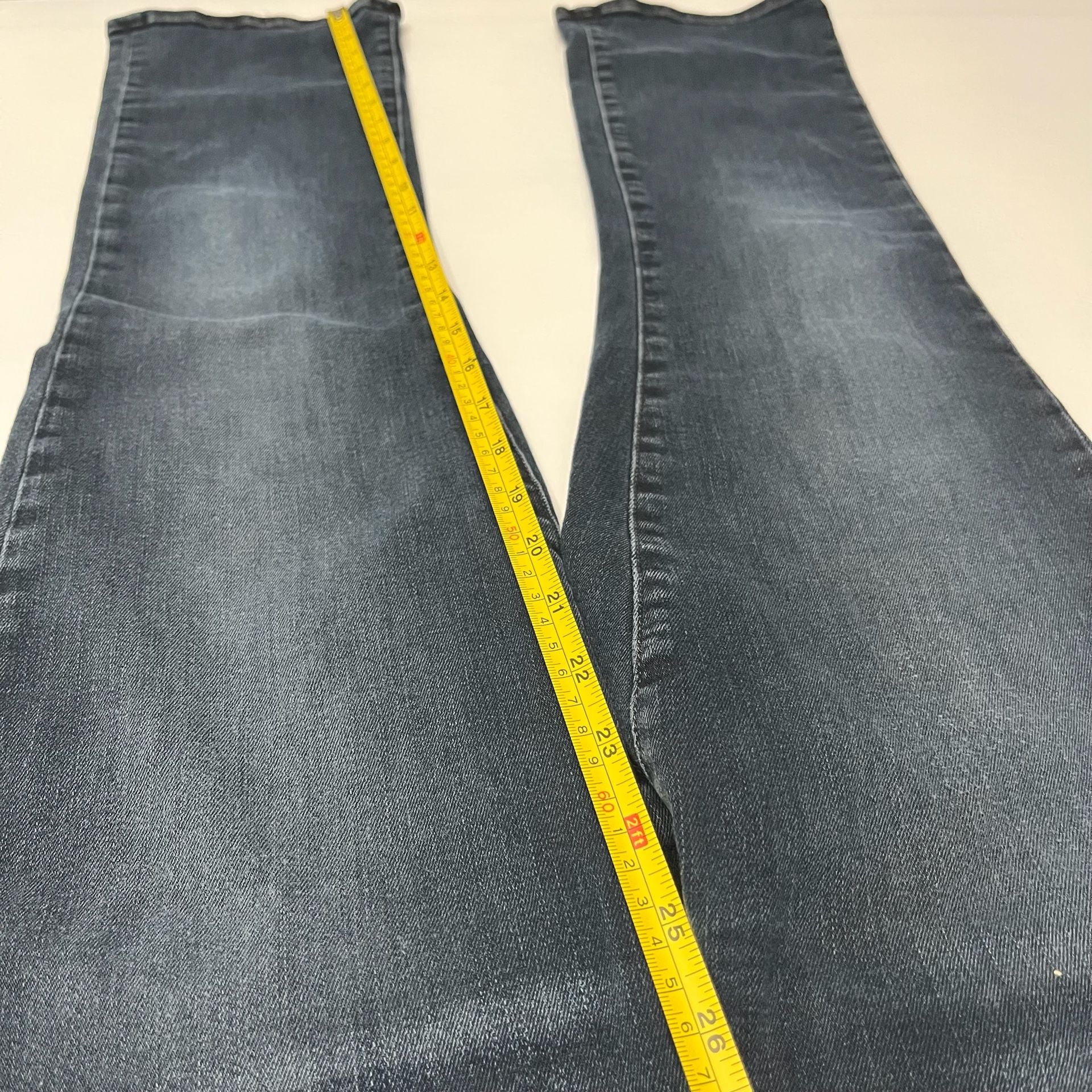 Veronica Beard Beverly Flare Jeans Size 28 Dark Blue Denim 6
