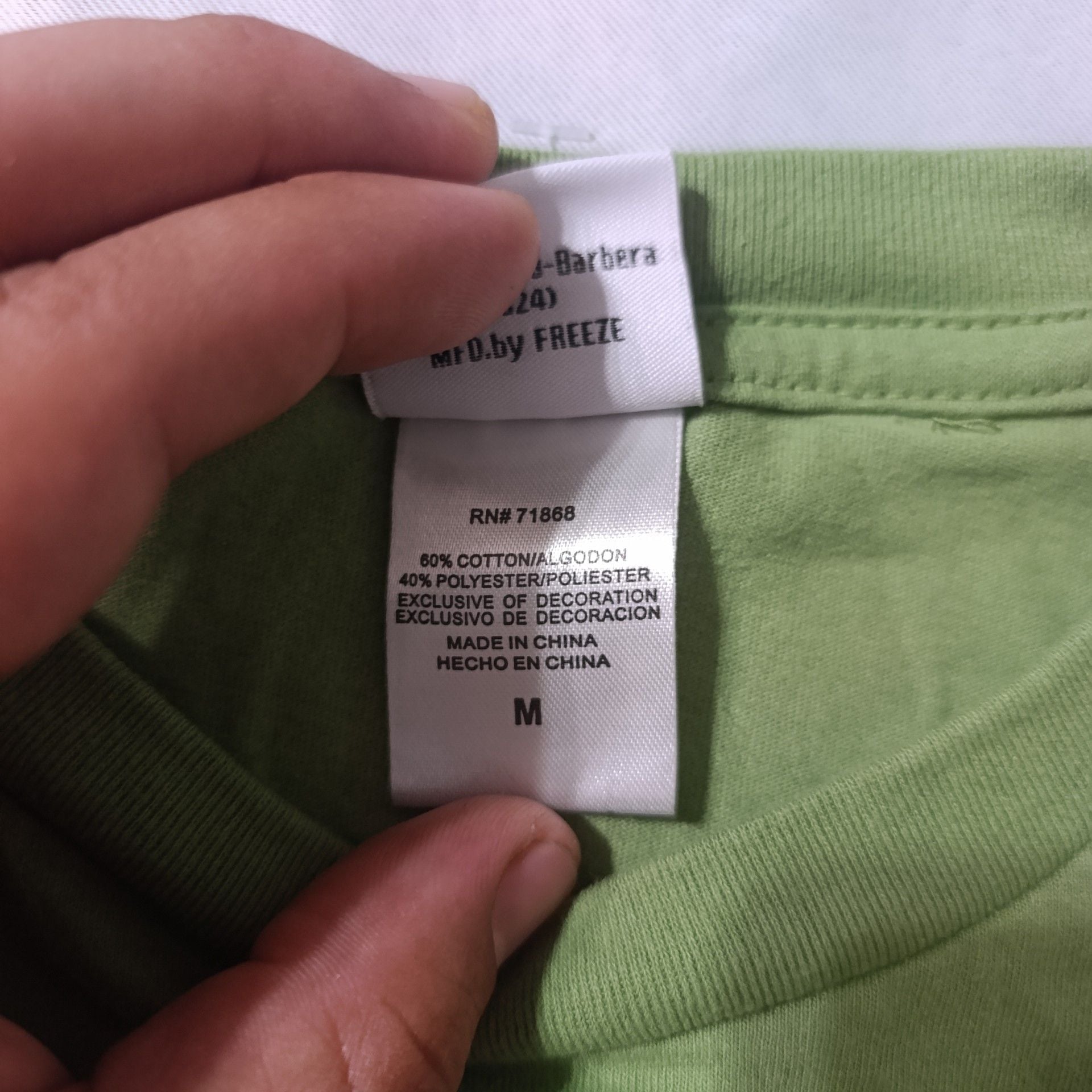 Scooby-Doo Graphic T-Shirt Medium Green Where Are You 5