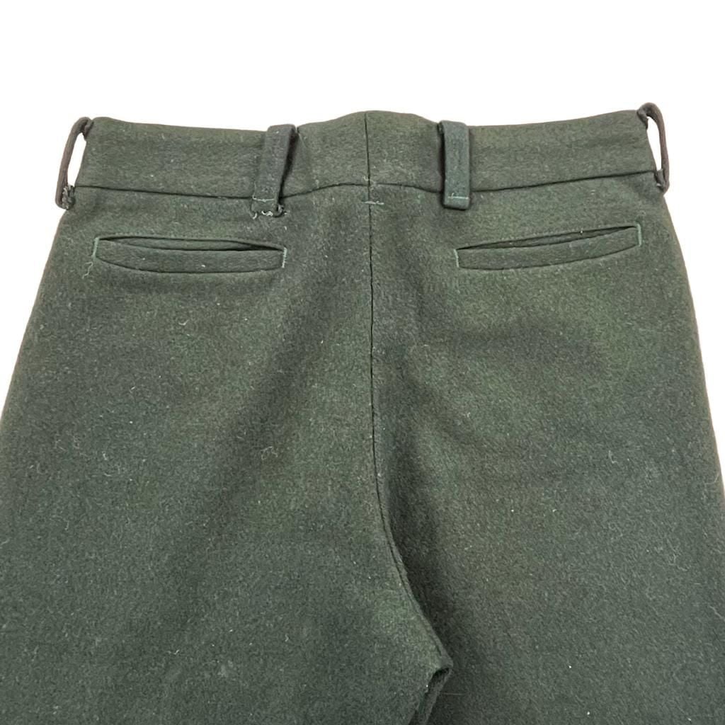 VTG 60s/70s Arctic Commander Green Wool Hunting Pants 34x33 USA Talon 42 Mens 6