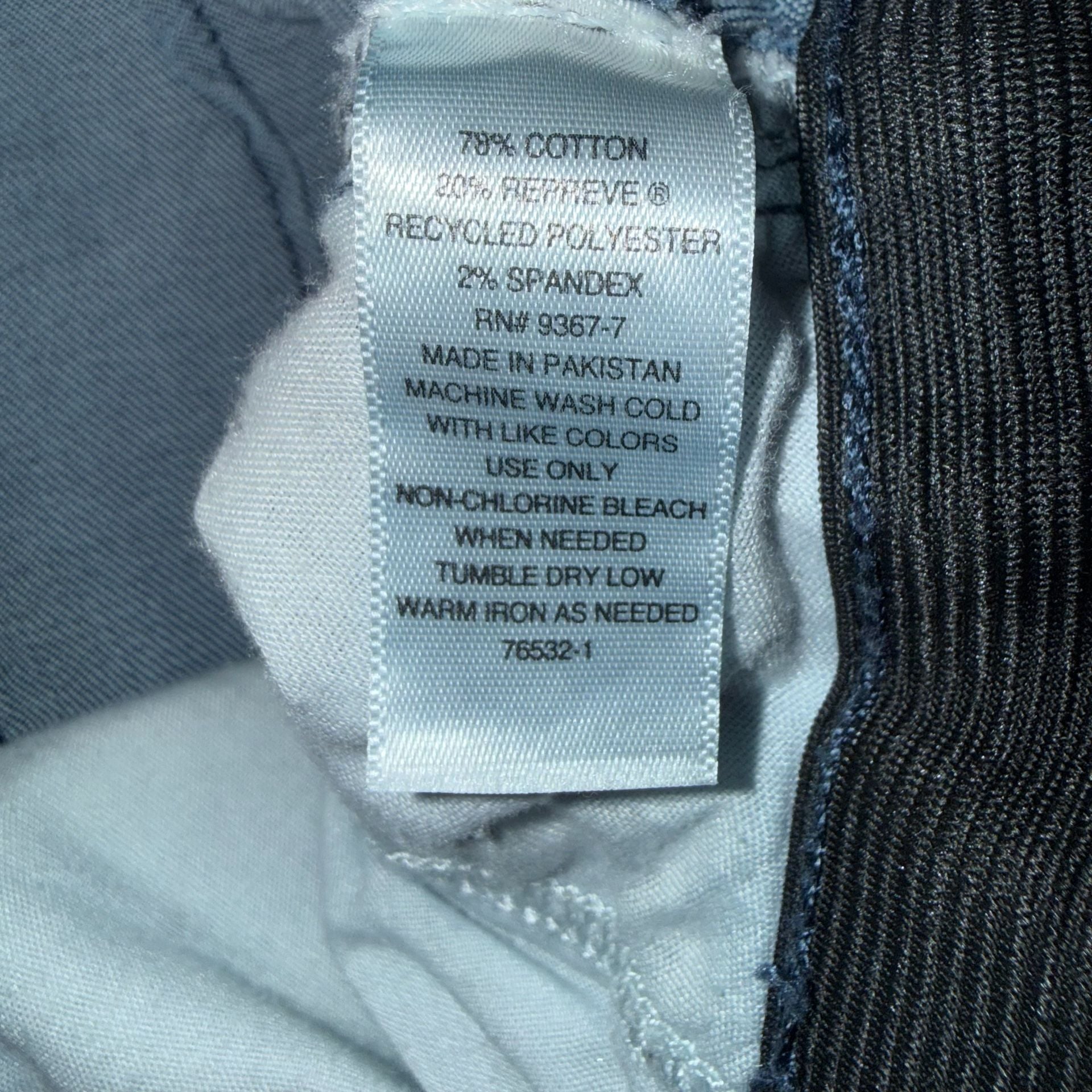 Vintage St John'S Bay Sailor Pants Blue Denim 6P 11