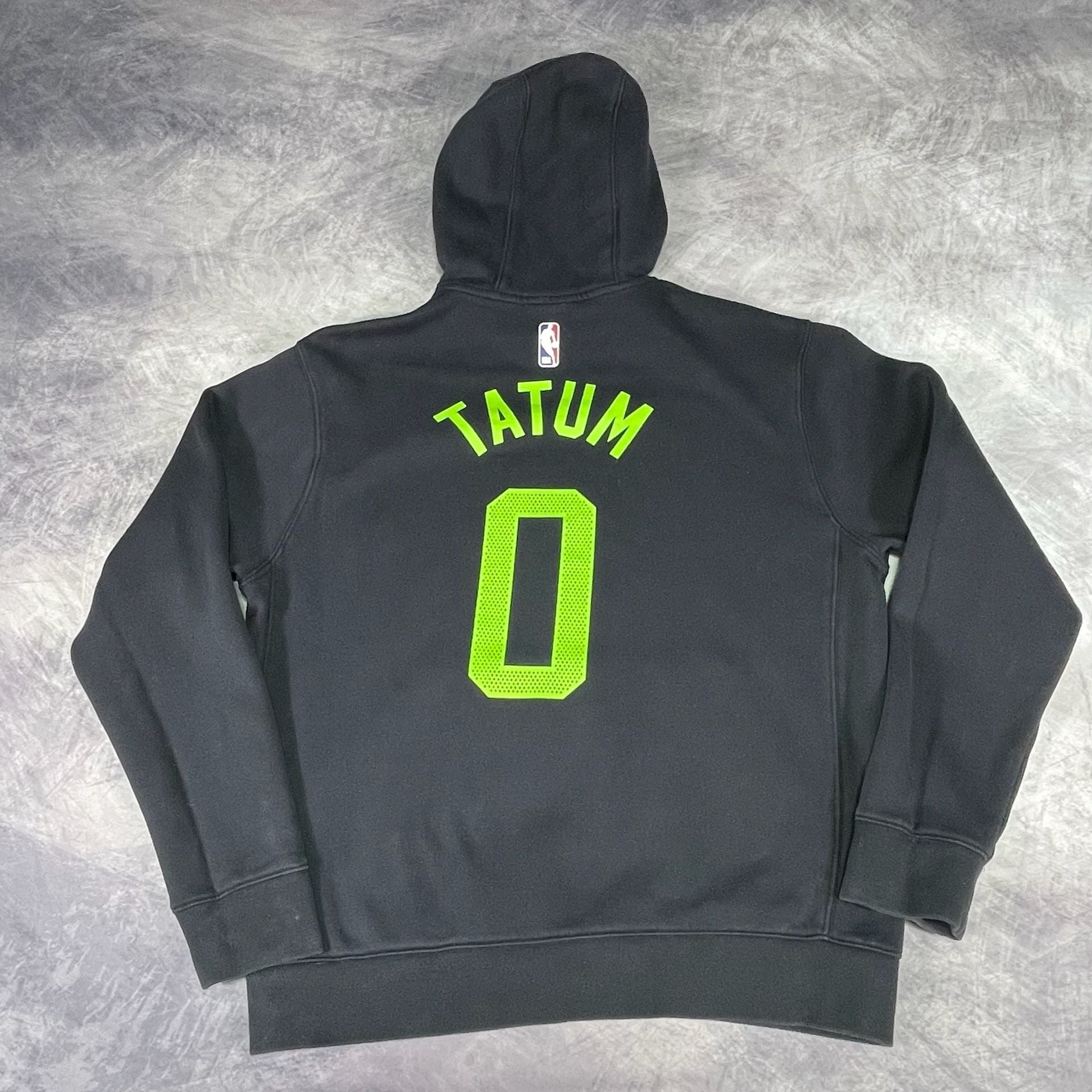 Nike Boston Celtics Jayson Tatum 0 Size M City Edition Hoodie Black 8