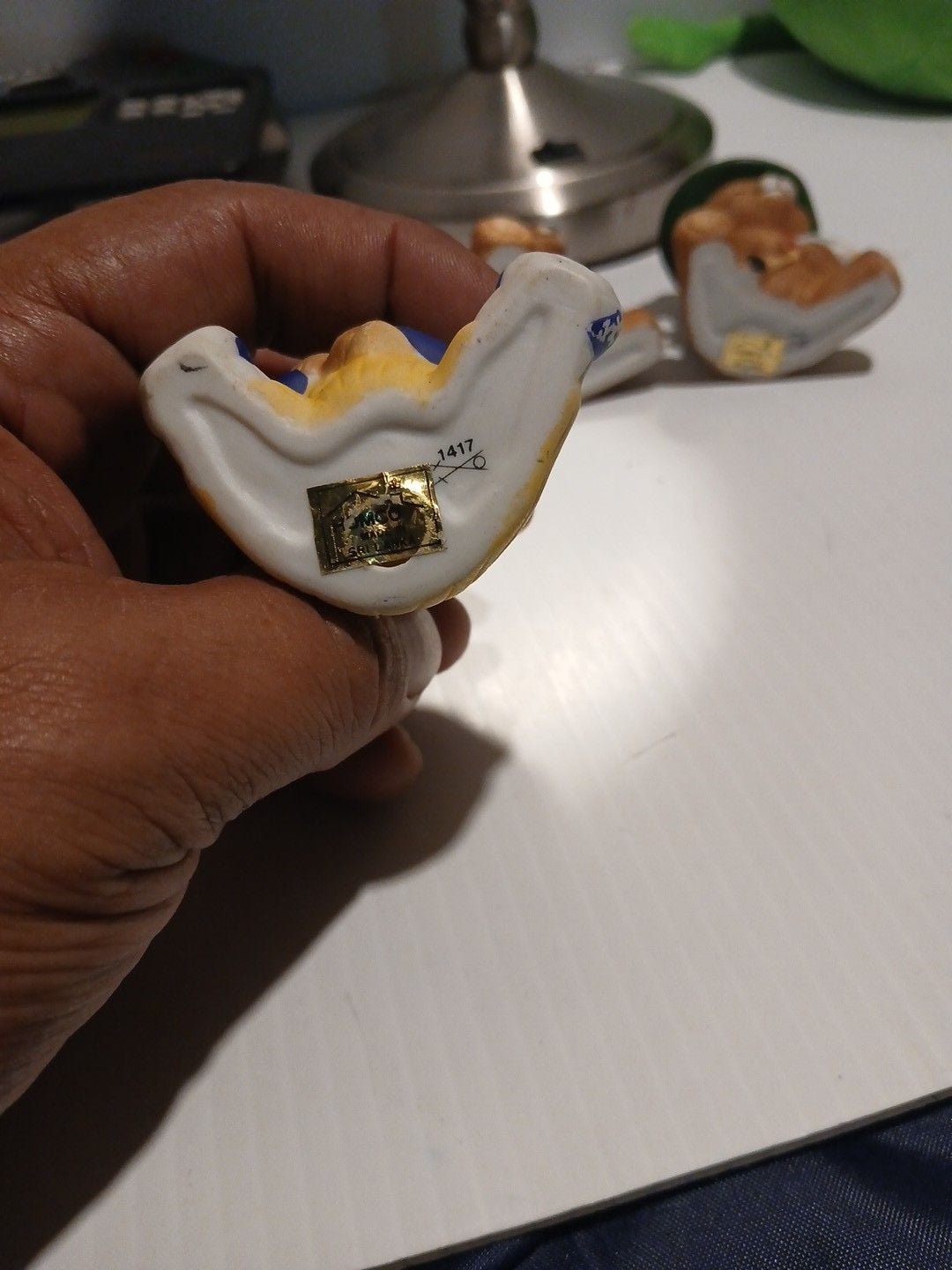 Homco Porcelain Bear Figurines Set of 3 Vintage 4
