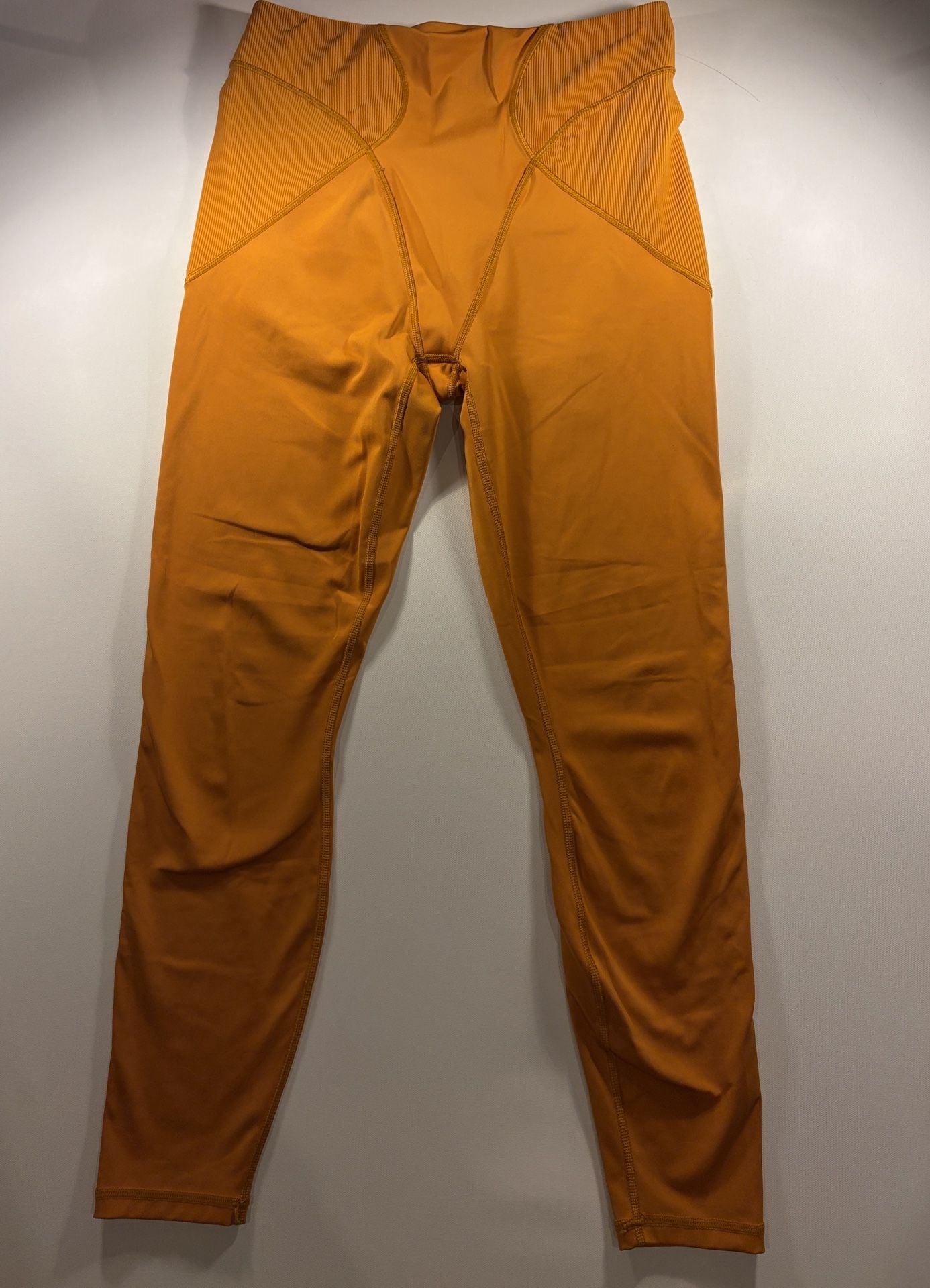 Savage X Fenty Leggings Size 12-14 Orange Athletic Pants 2