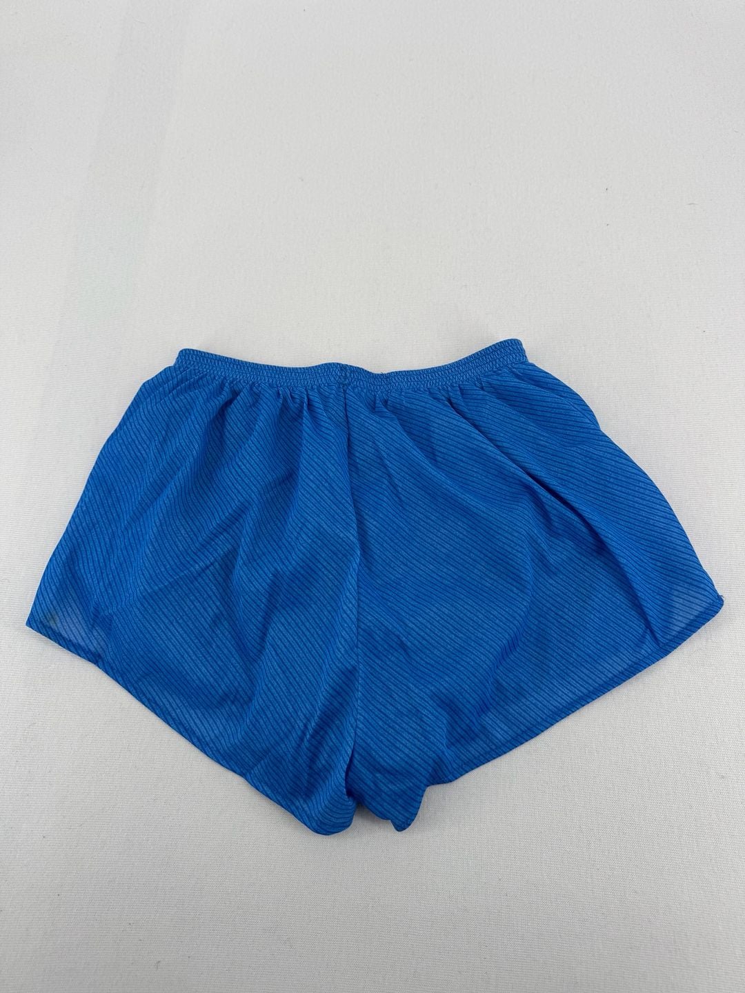 Nike Vintage Running Shorts Size L Blue Made In USA 1980s 3