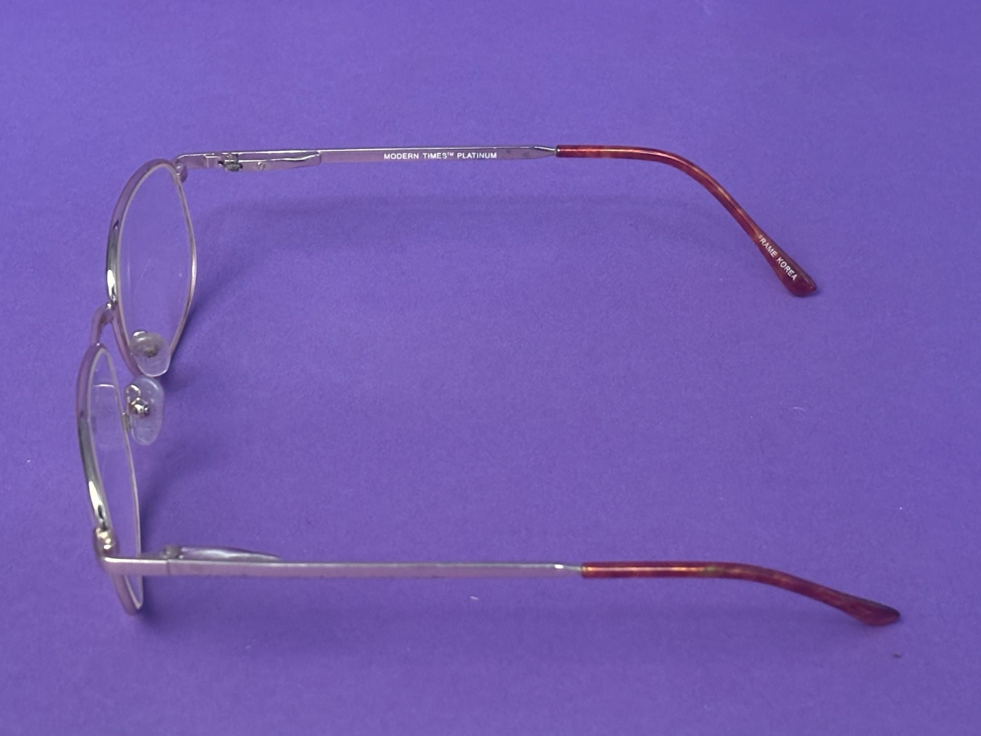 Modern Times Platinum Comet Size 52-16-140 Glasses 3