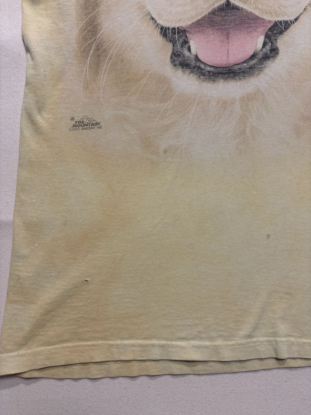 The Mountain Golden Retriever Puppy T-Shirt Size XL 8