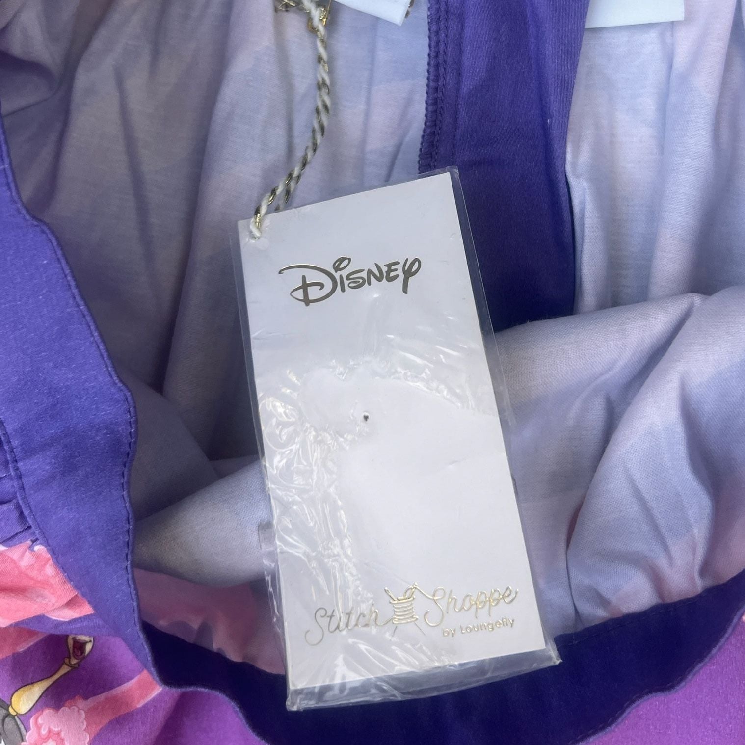 Stitch Shoppe Loungefly Beauty And The Beast Be Our Guest Skirt w Pockets Size M 6