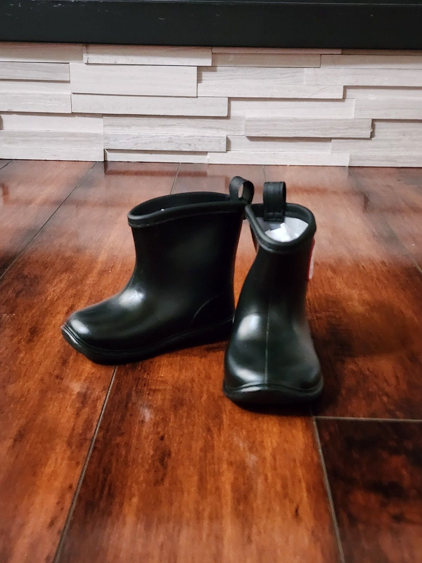 Tree Grandpa Rain Boots Size 13.0 Black Waterproof 3