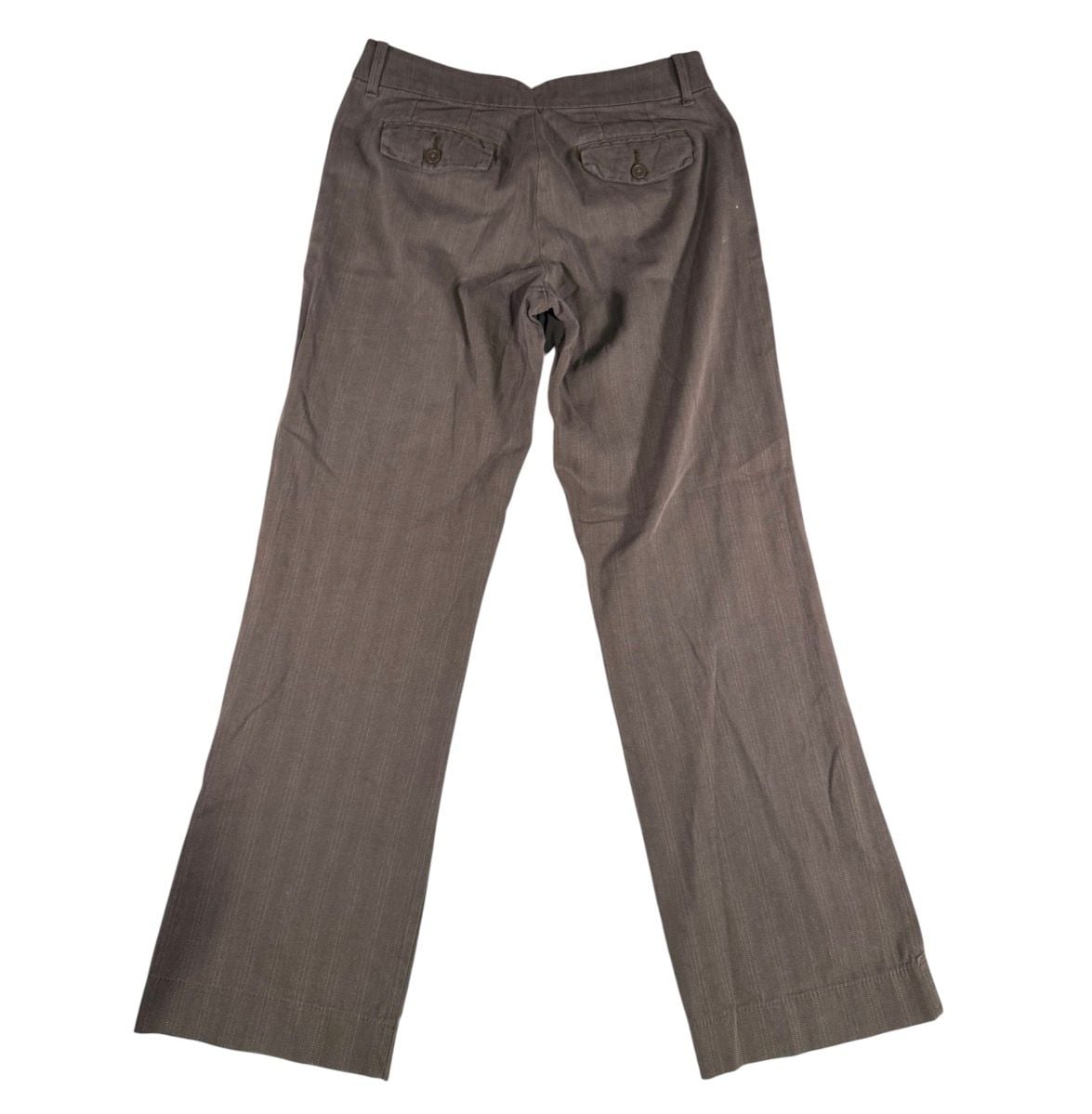 Y2K Vintage Riders By Lee Flared Trousers Brown Herringbone 3