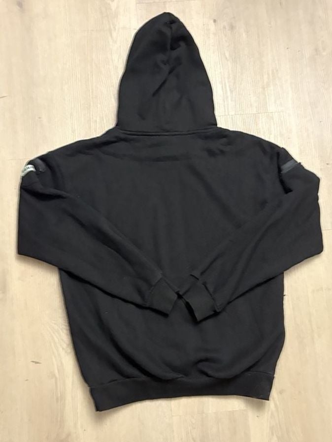 Comfrt Travel Essentials Hoodie Unisex Size L Black Comfy Pockets 8