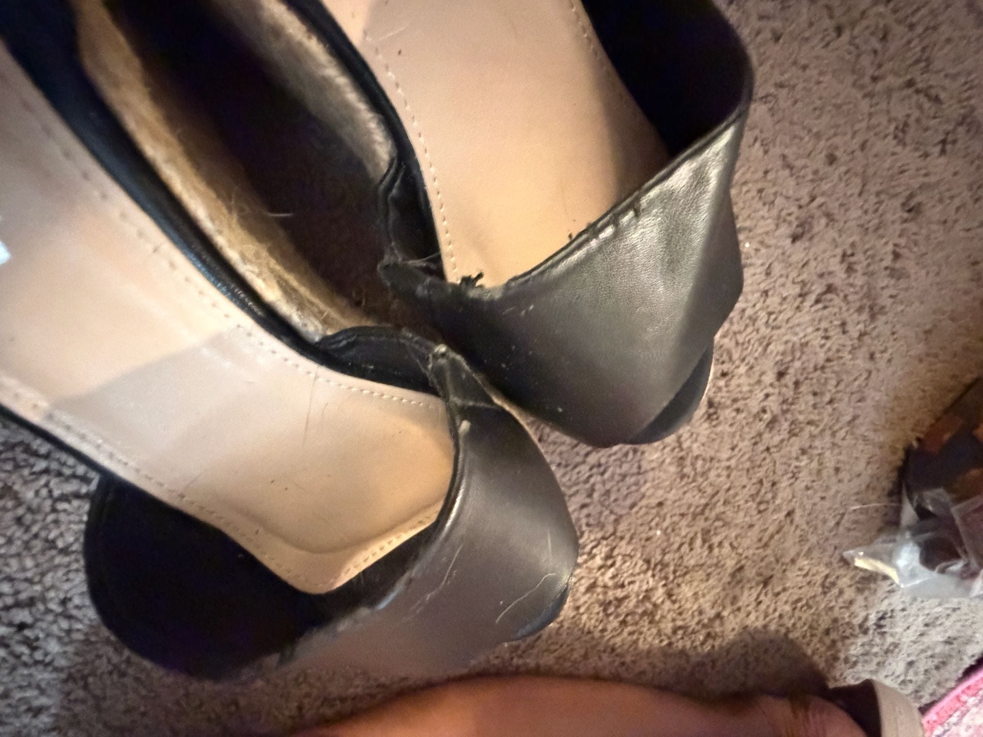 Refresh Black Wedge Espadrille Sandals 4