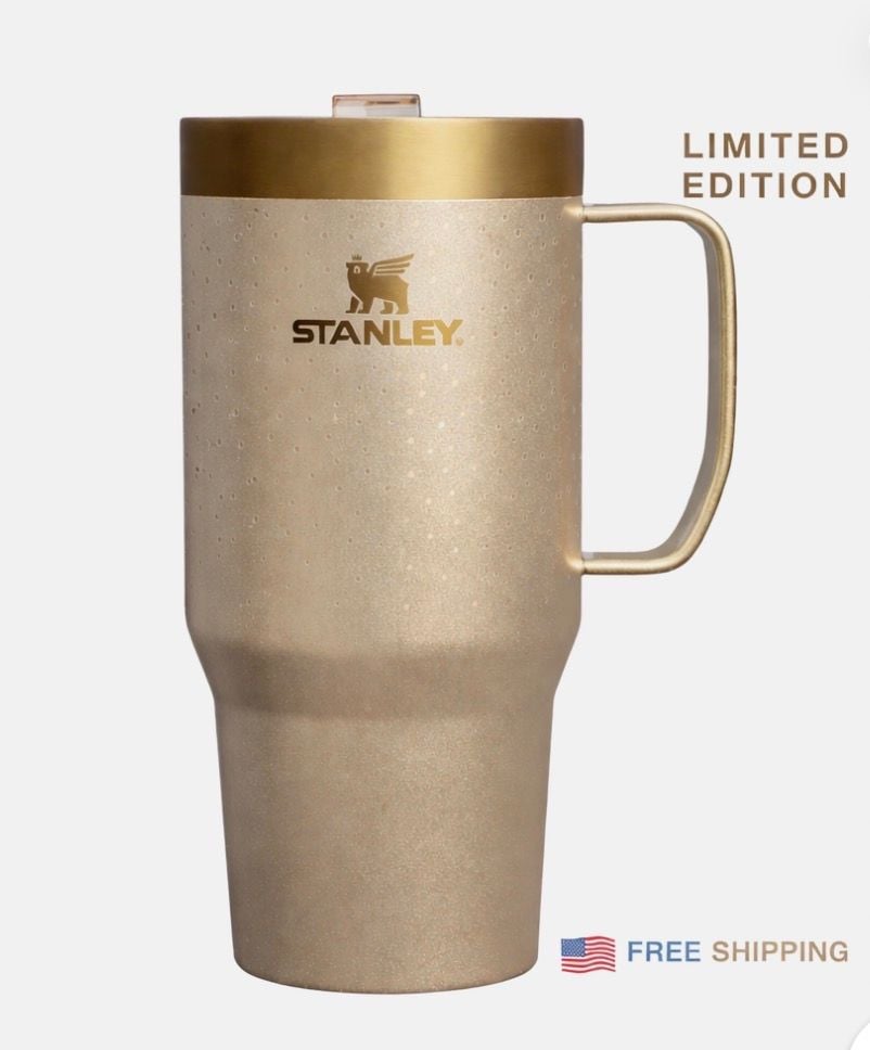 Stanley Cheers and Cheer Everyday Suburban Mug 24 oz Prosecco Shimmer LIMITED 1
