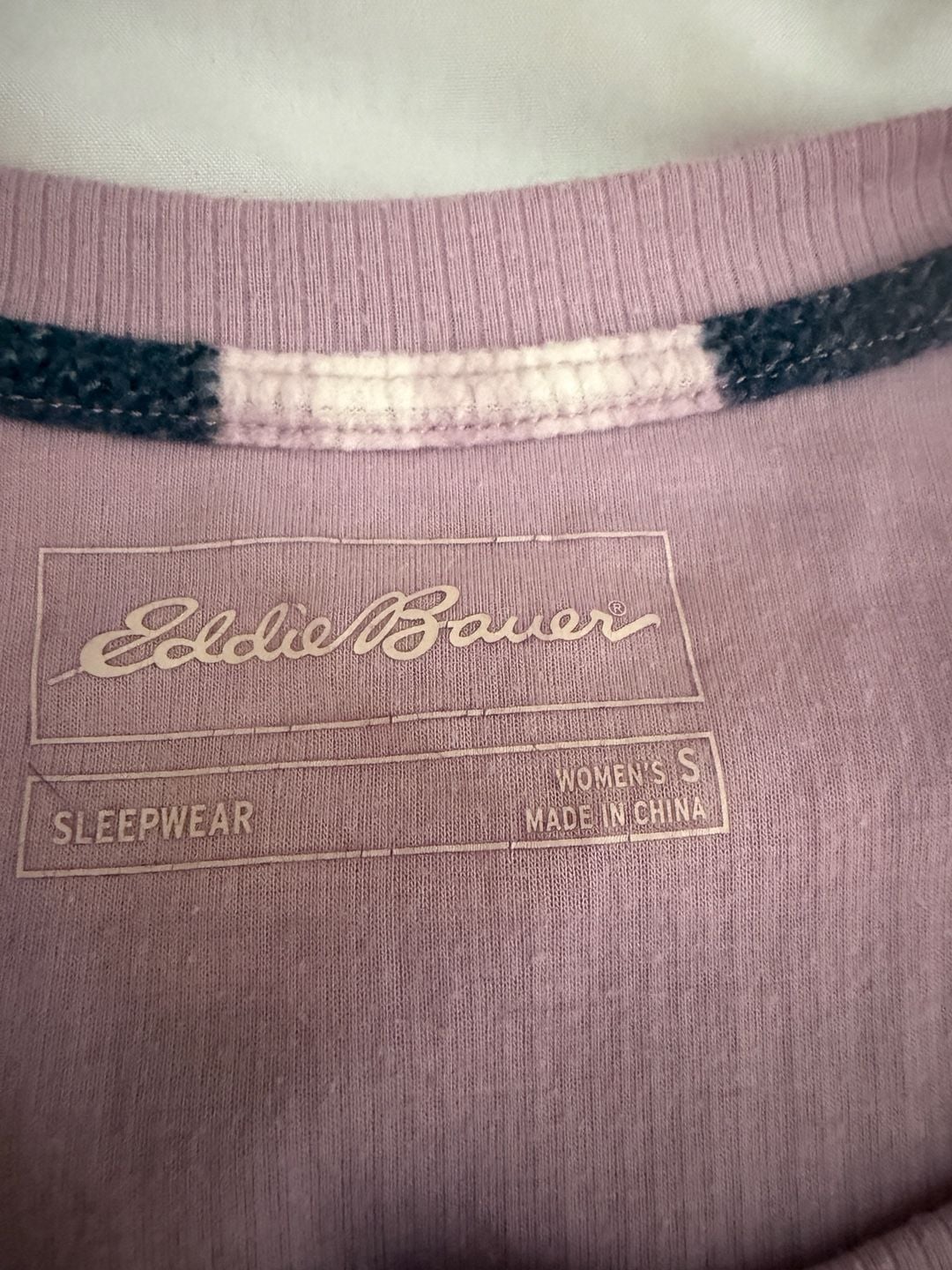 Eddie Bauer Long Sleeve Thermal Henley Pink 3