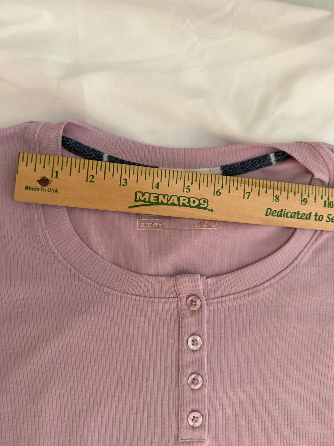 Eddie Bauer Long Sleeve Thermal Henley Pink 7