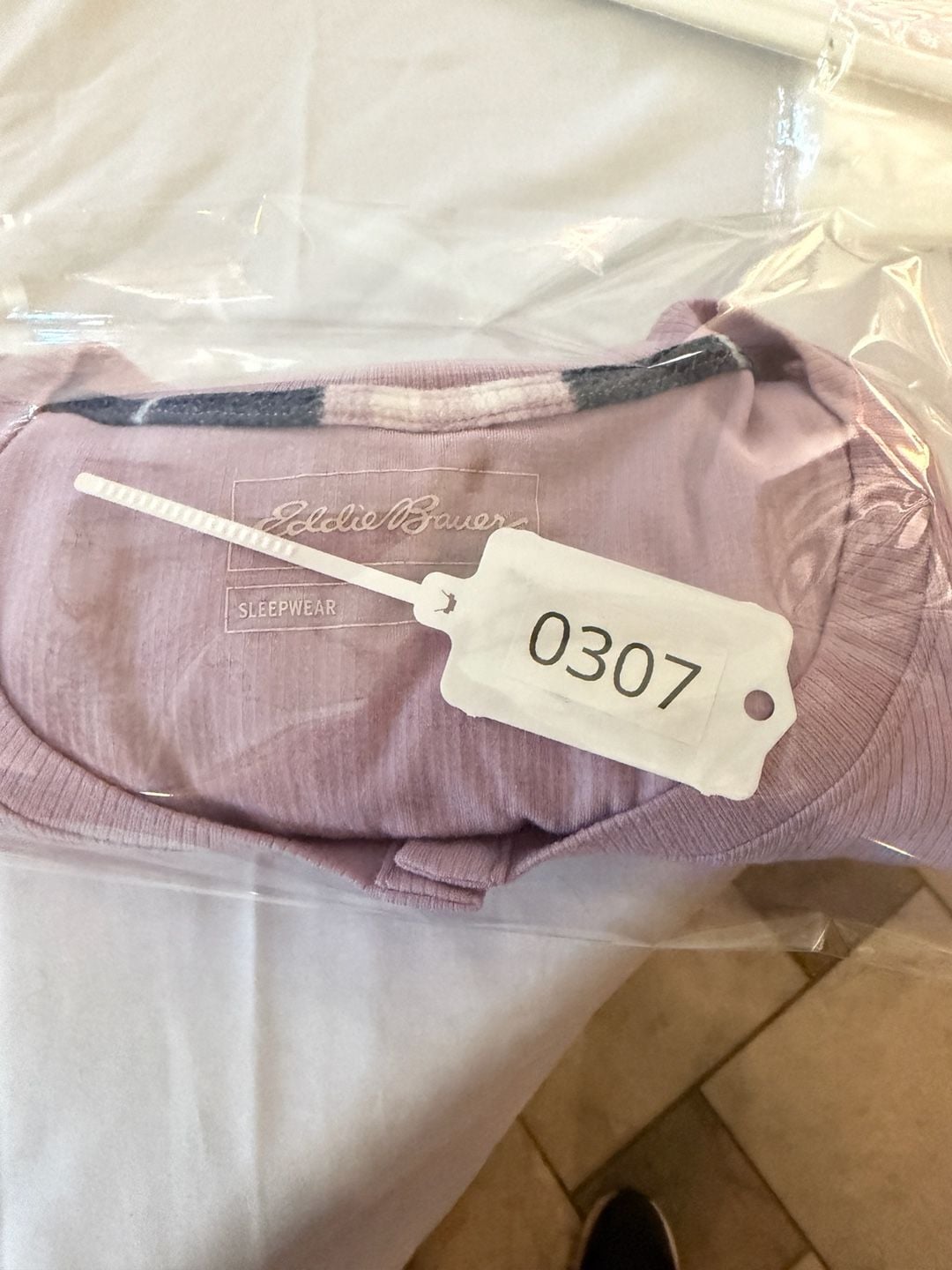Eddie Bauer Long Sleeve Thermal Henley Pink 11