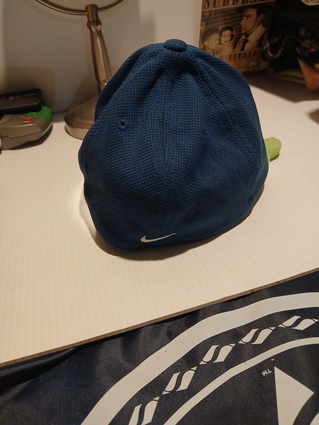 Nike Tiger Woods TW Golf Hat M/L Blue Embroidered Logo 4
