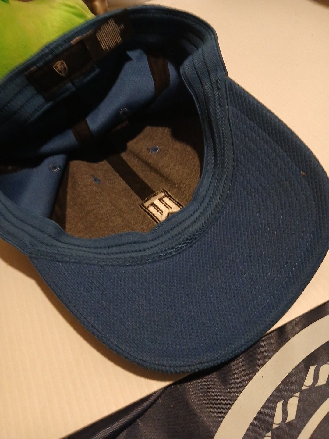 Nike Tiger Woods TW Golf Hat M/L Blue Embroidered Logo 7
