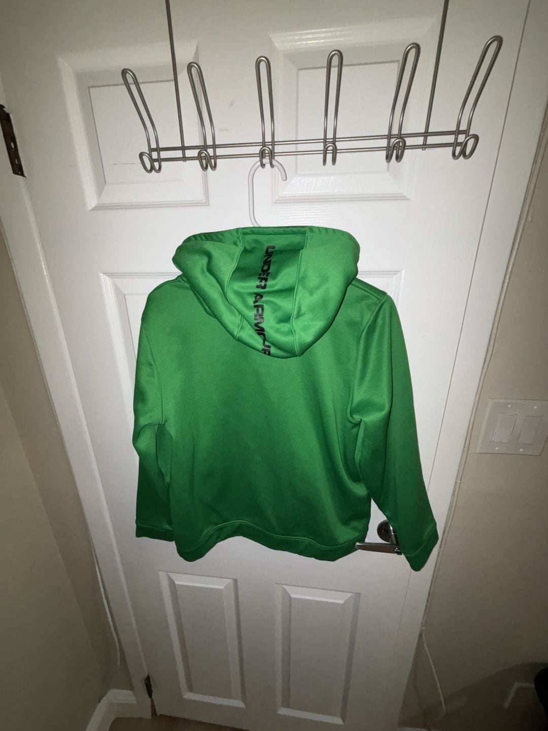 Under Armour Youth XL Hoodie Green Camo 4