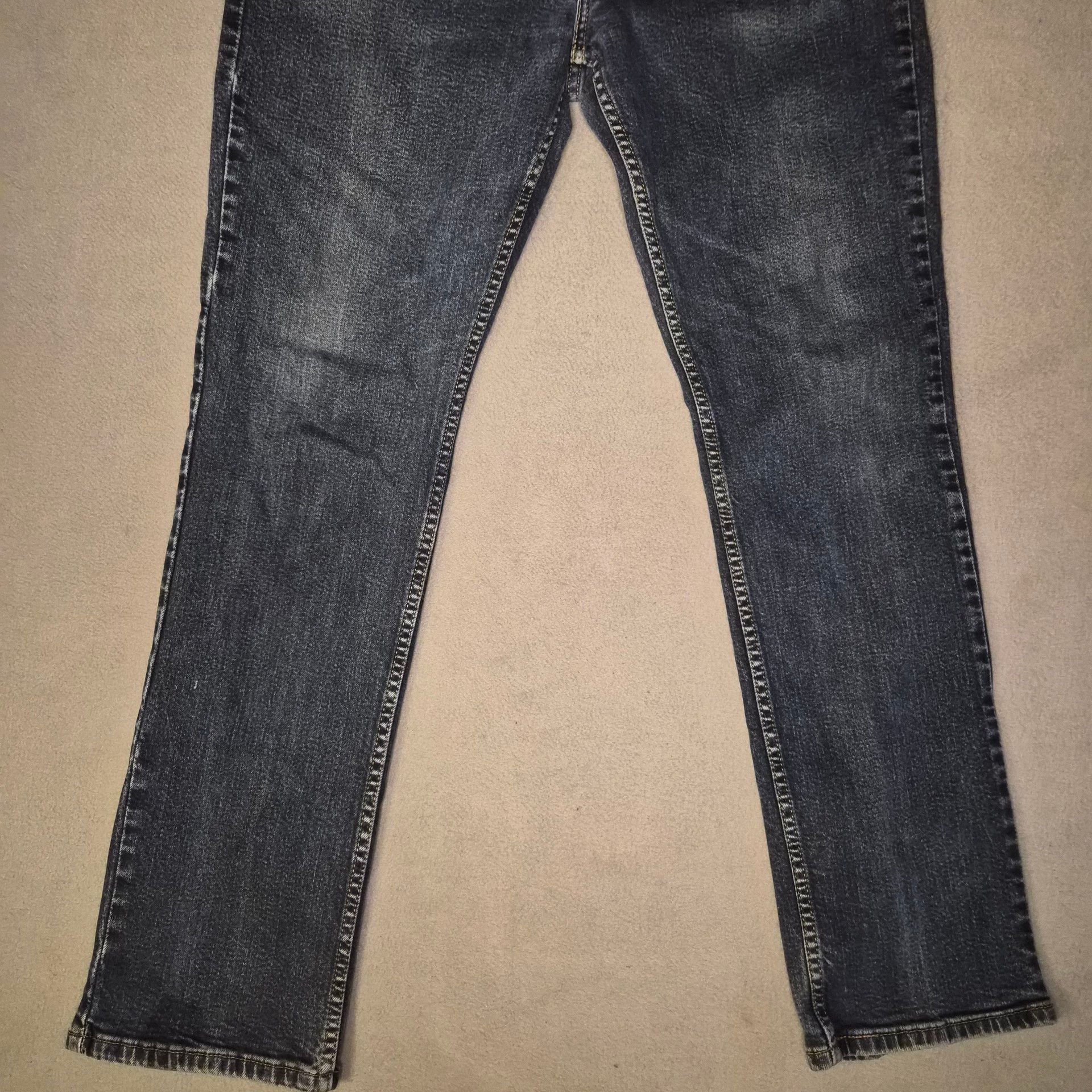 Levi's 514 Dark wash Straight Leg Blue Demin Jeans Size mens 36x32 6