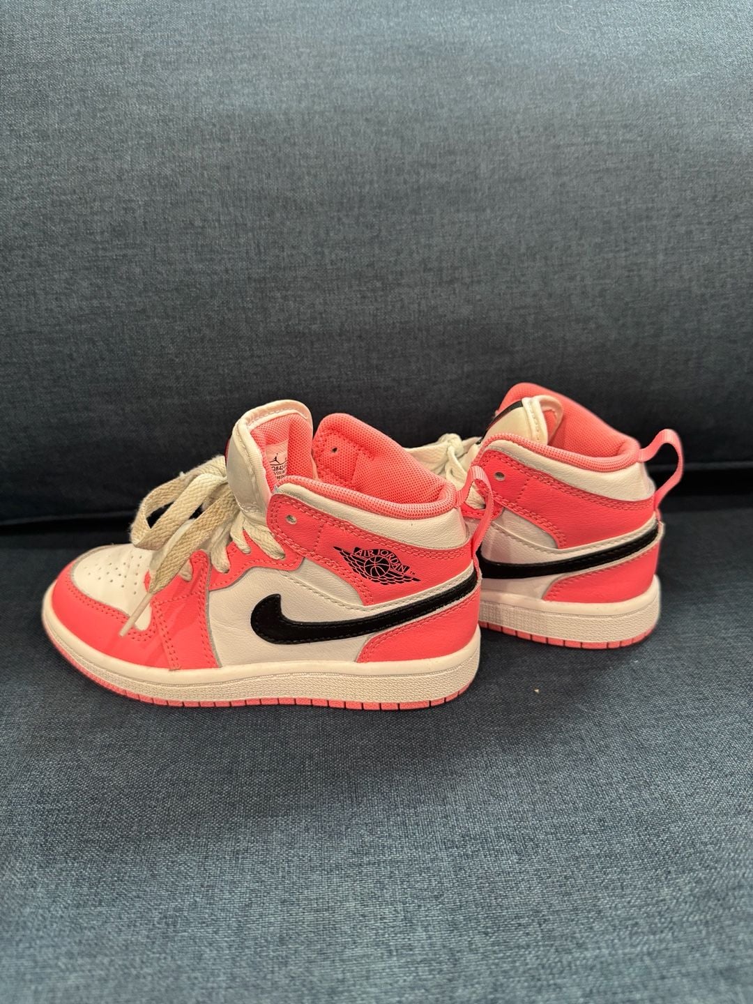 Jordan Air Jordan 1 Mid Size 11C Pink White Black 2
