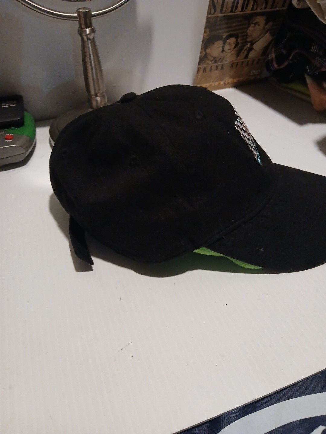 MTV Music Television Black Embroidered Dad Hat Cap 3