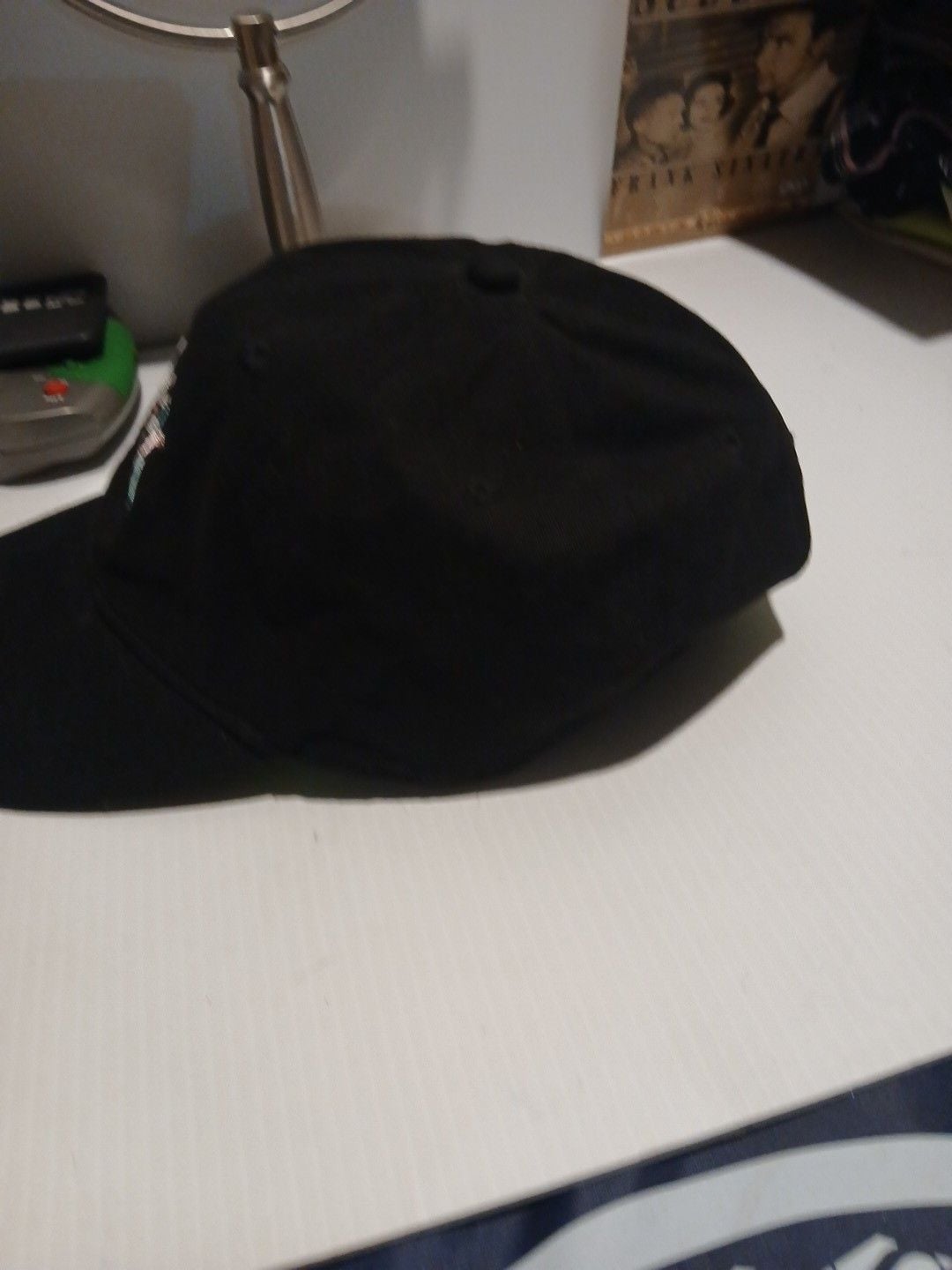 MTV Music Television Black Embroidered Dad Hat Cap 4