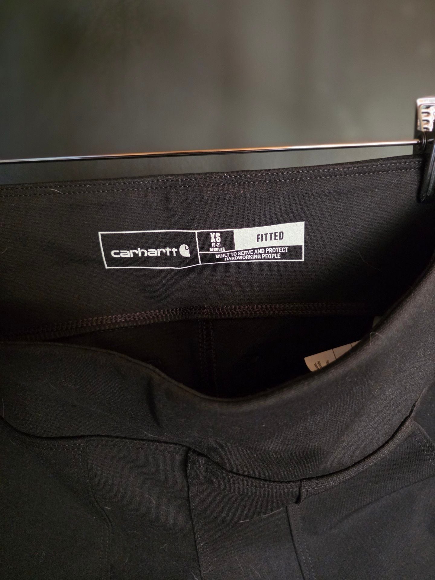 Carhartt Fitted Pants Size XS Black 2