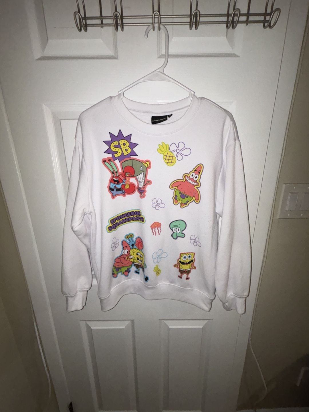 Nickelodeon SpongeBob SquarePants Sweatshirt Size M 1