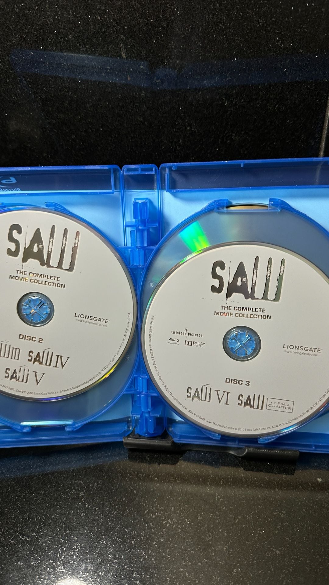Saw 8-Film Collection Blu-ray + DVD Box Set Horror 4