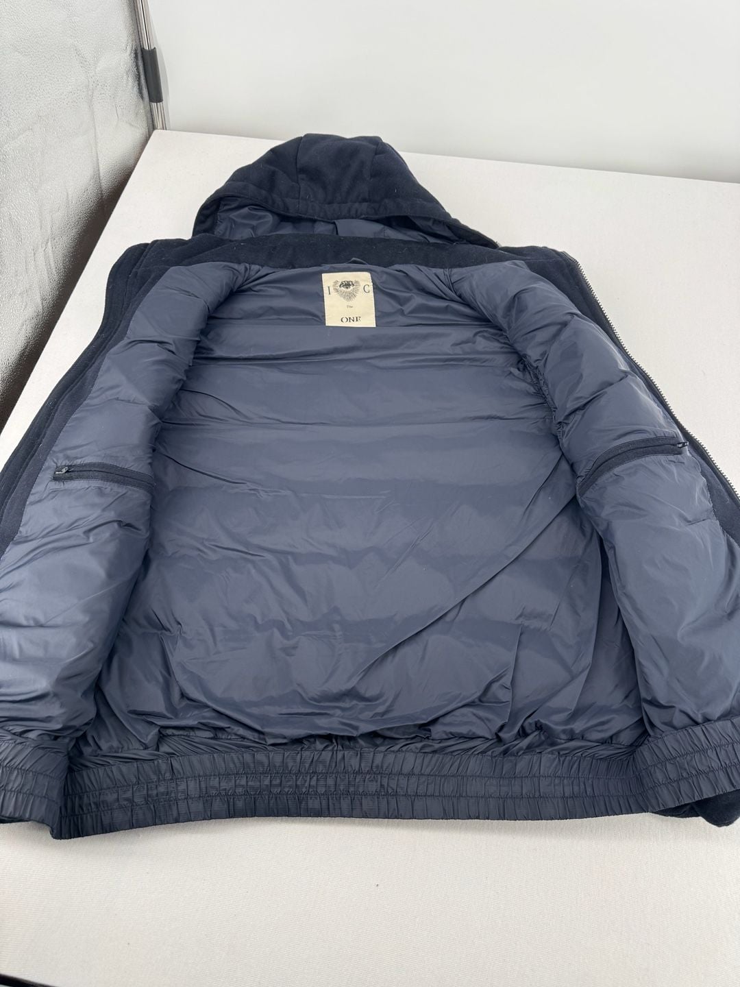 Richard Choi The One Puffer Vest Size XXL Black Hooded 9