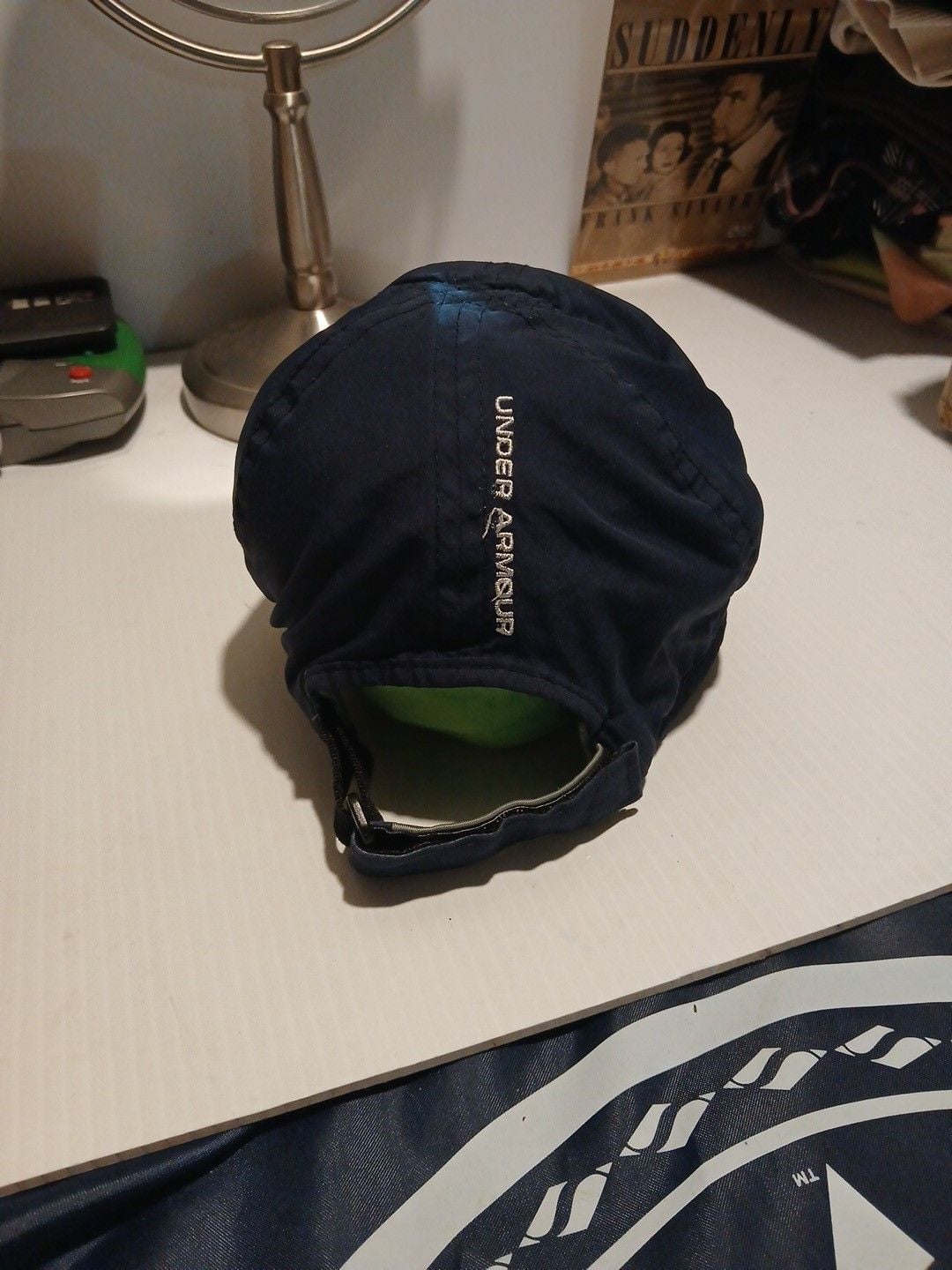 Under Armour Navy Blue Adjustable Hat Cap 4