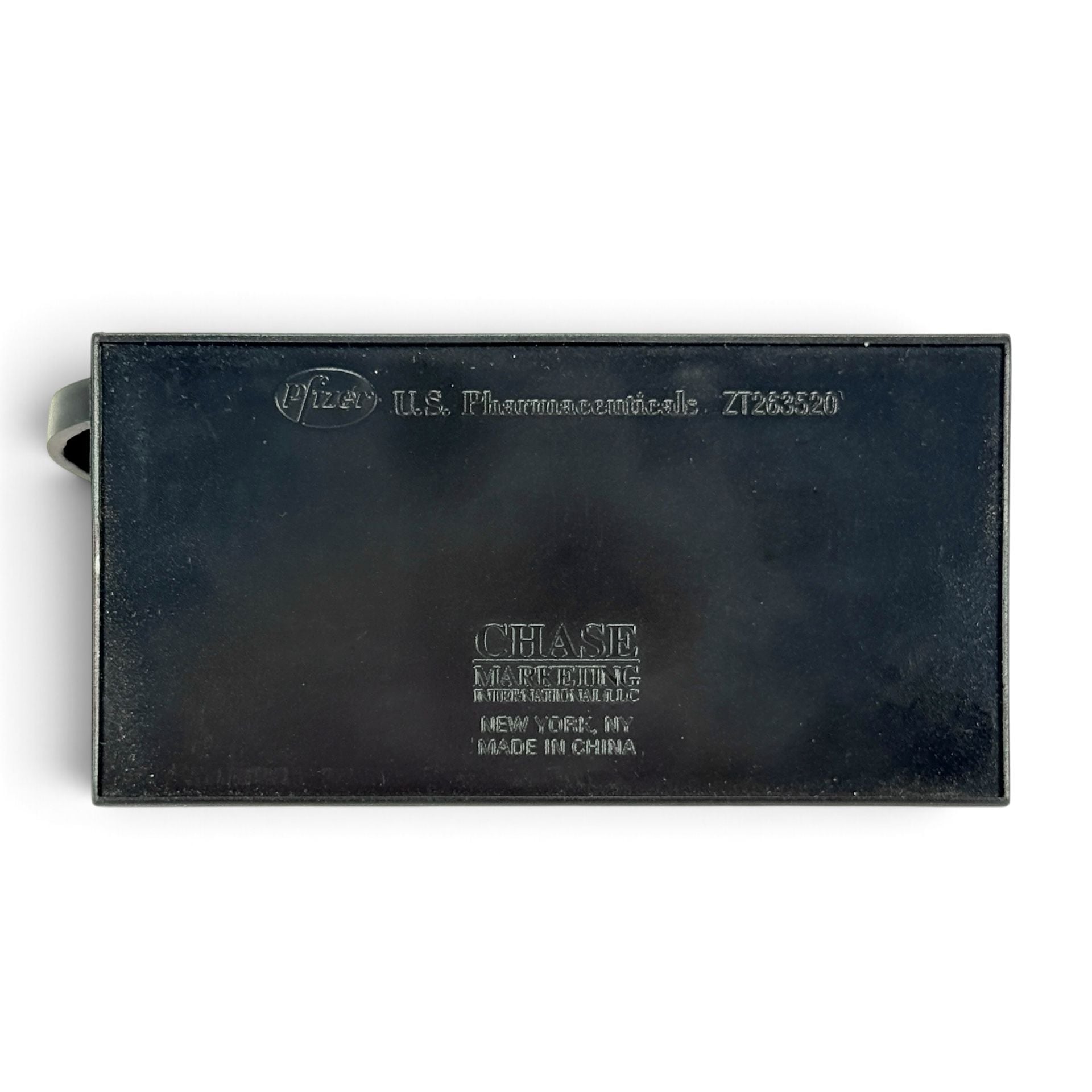 Vintage Zoloft Sertraline Pfizer Pharma Advertising Business Card Holder Desk 5