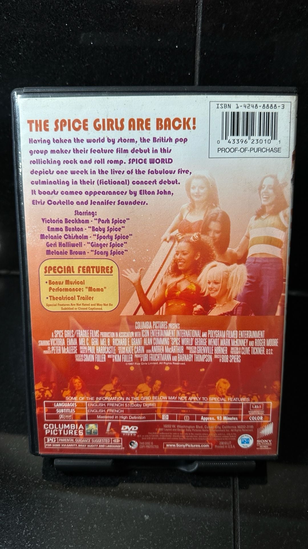 Columbia Pictures Spice World DVD Movie Starring The Spice Girls 2