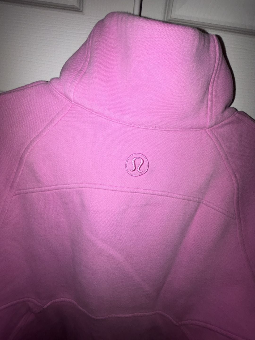 Lululemon Scuba Oversized 1/2 Zip Pink Hoodie 3